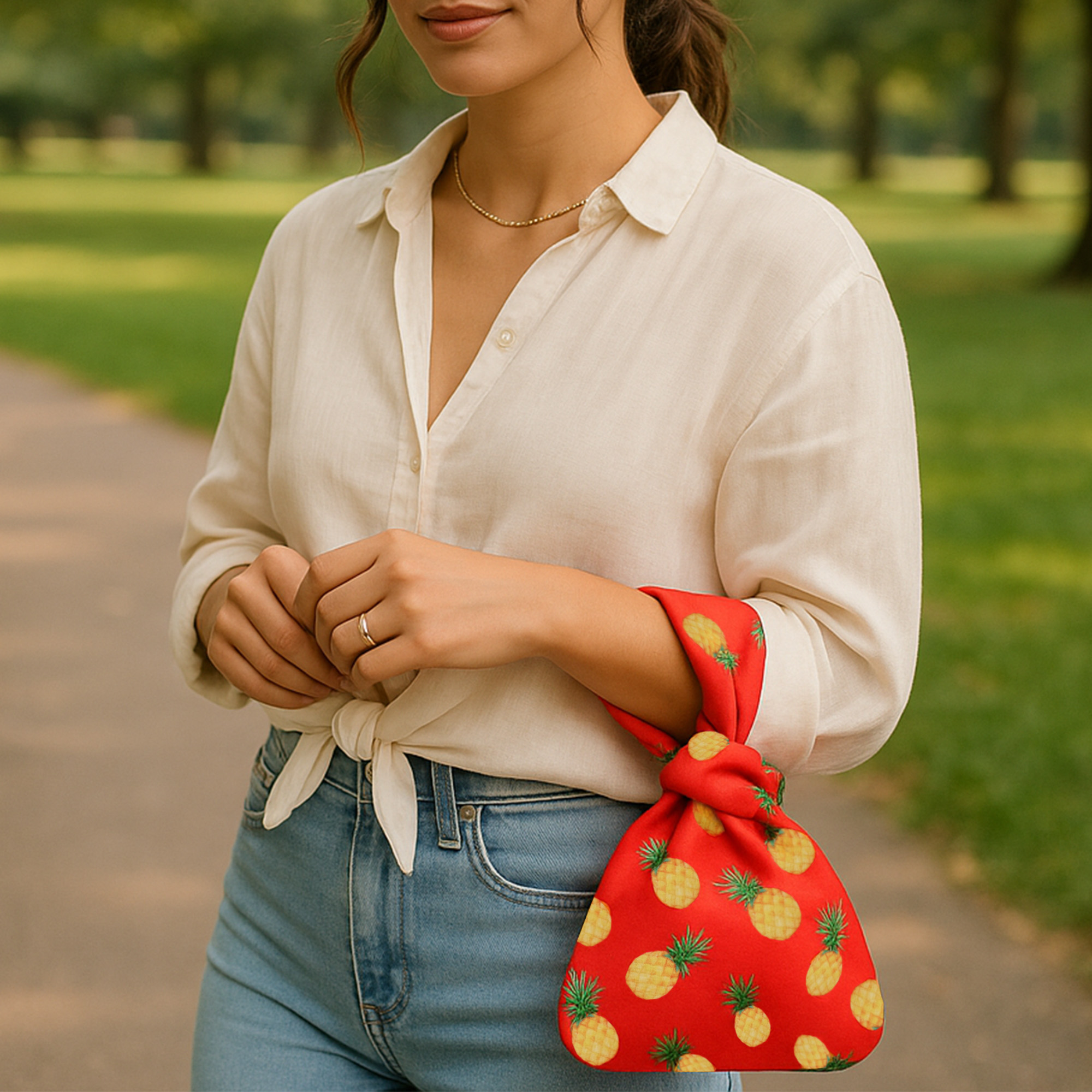 Sublimation Polyester Wrist Bag - Image 7