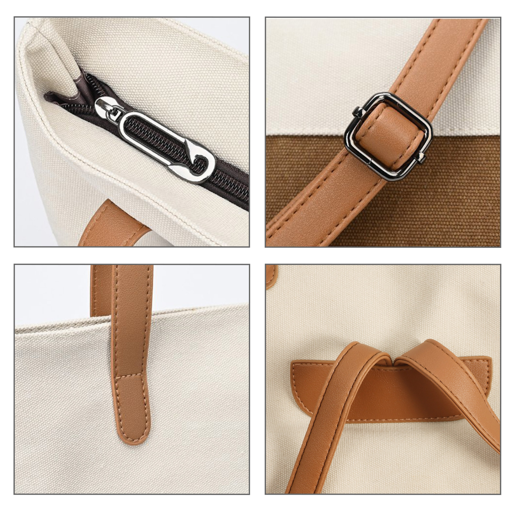 Convertible Canvas Backpack to Tote Bag - Image 11