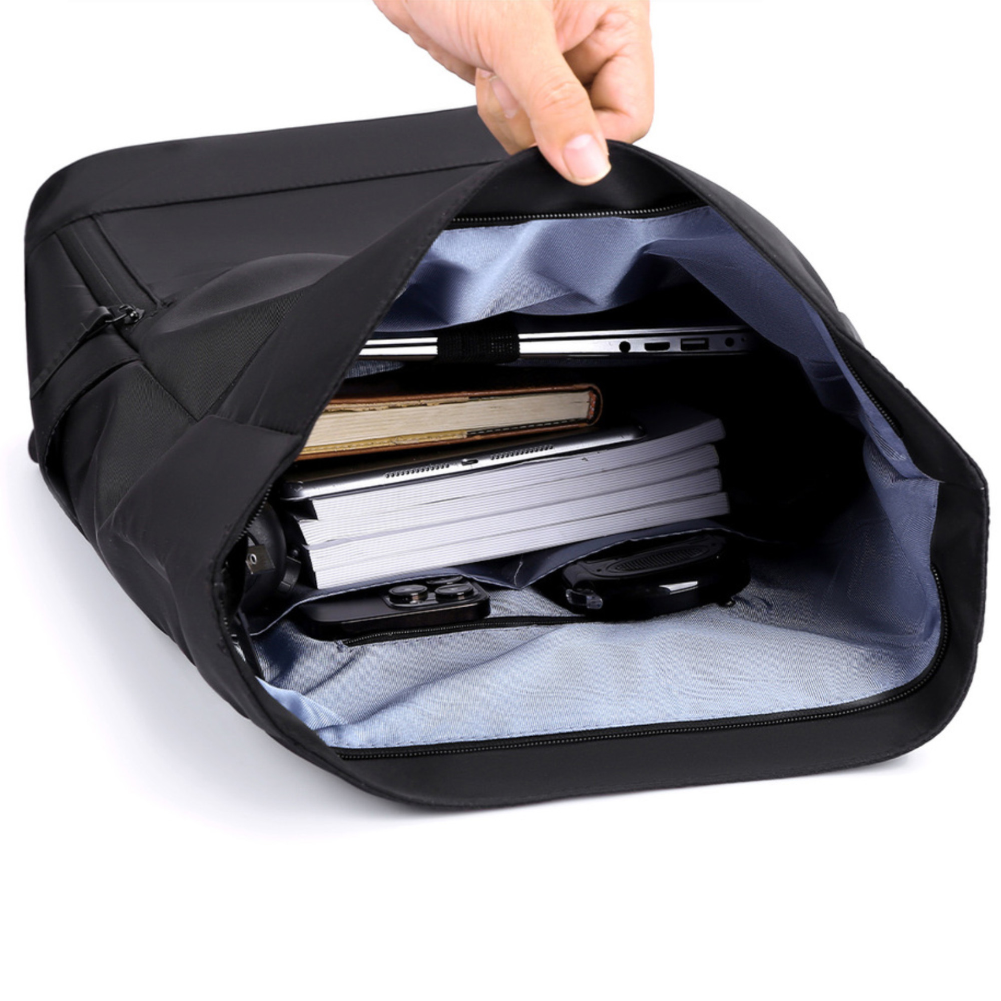 Roll Top Laptop Backpack - Image 11