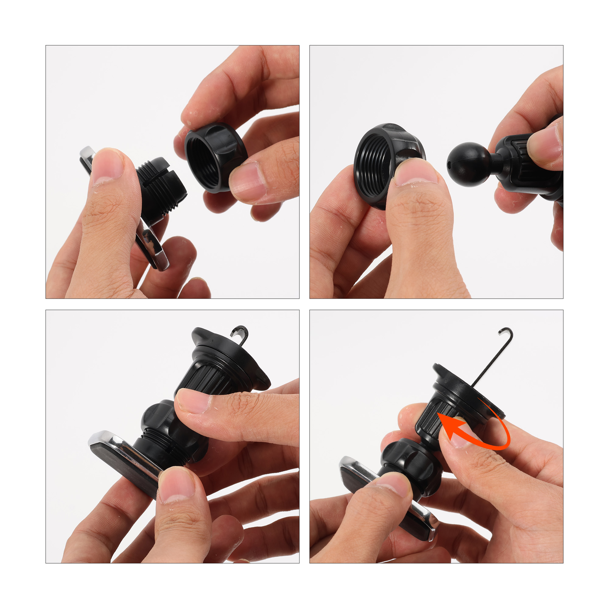 Square Car Hook Bracket - Image 6