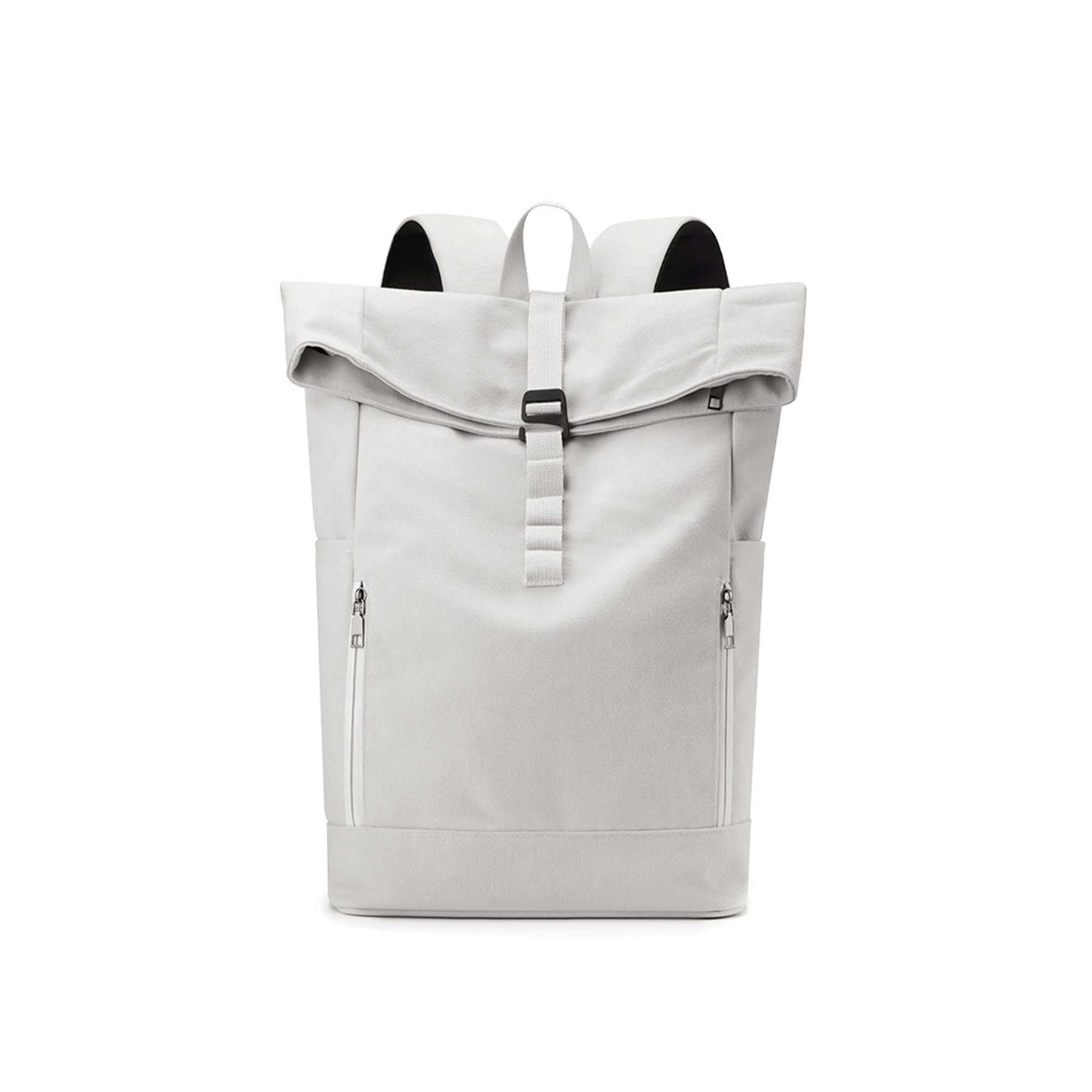 Canvas Roll Top Vintage Backpack - Image 2