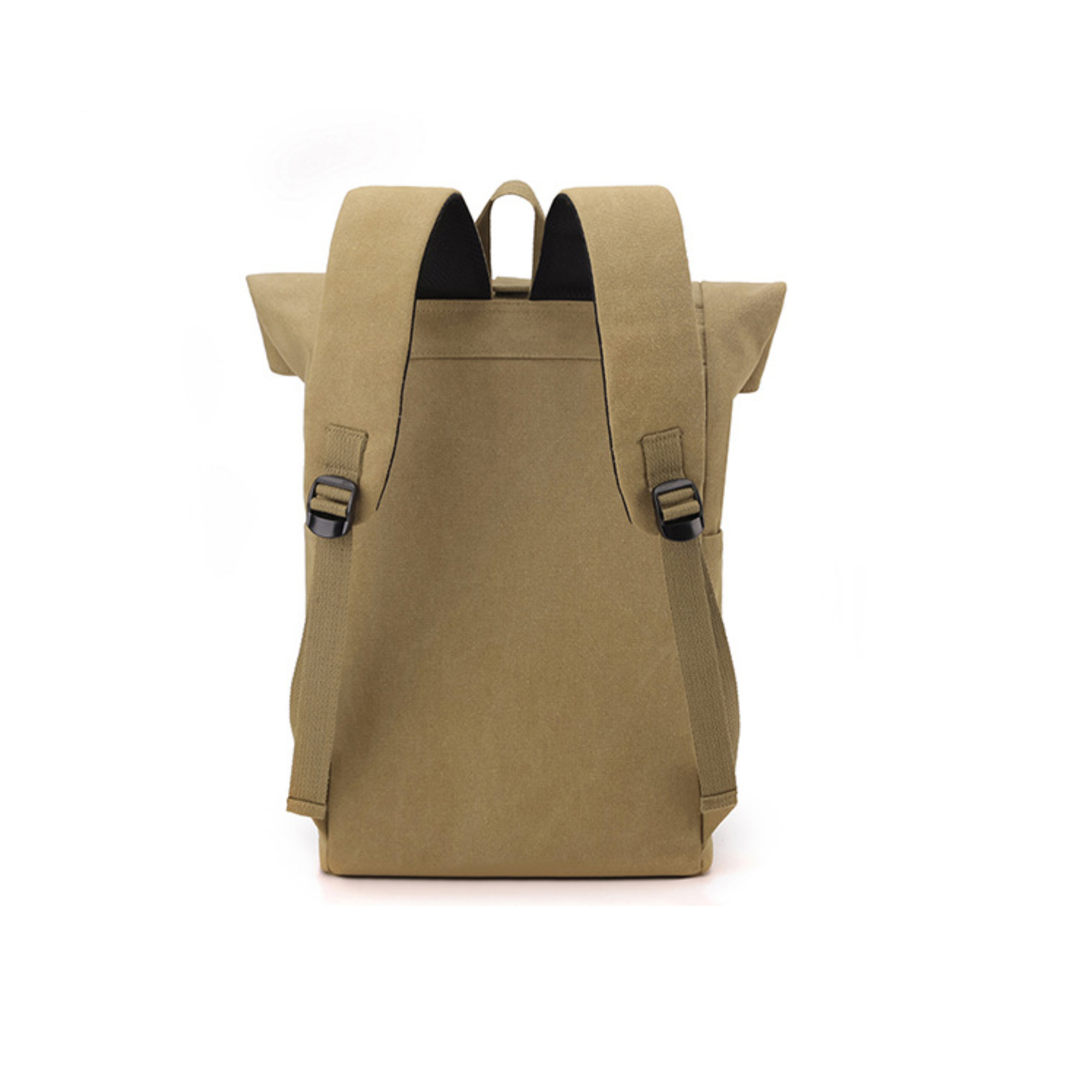 Canvas Roll Top Vintage Backpack - Image 9