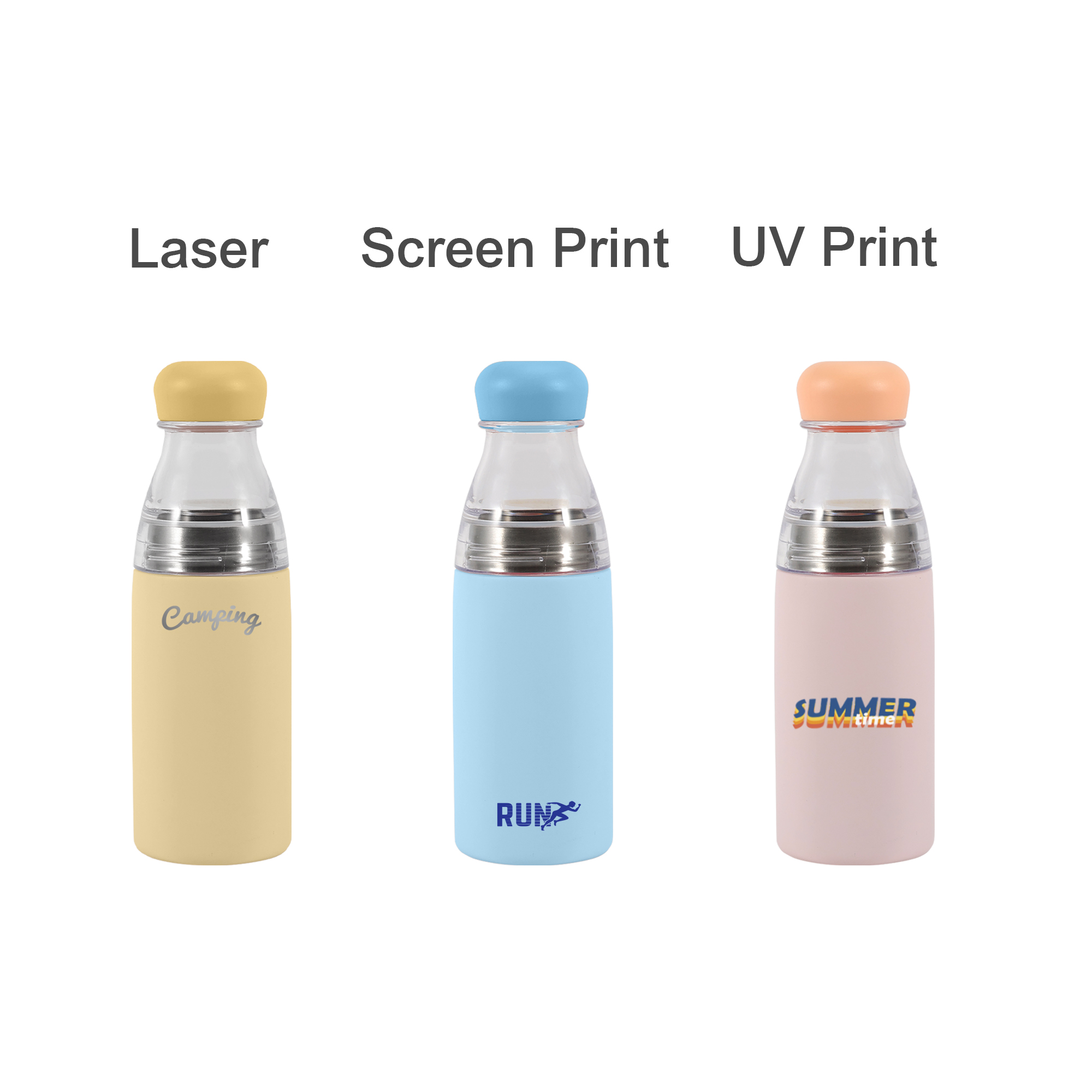 500ML 2 in 1 Stainless Steel Vacuum Bottle - Image 8