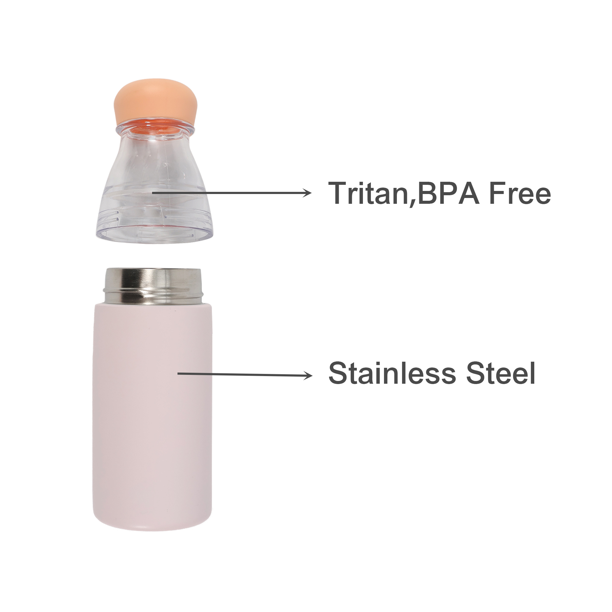 500ML 2 in 1 Stainless Steel Vacuum Bottle - Image 12