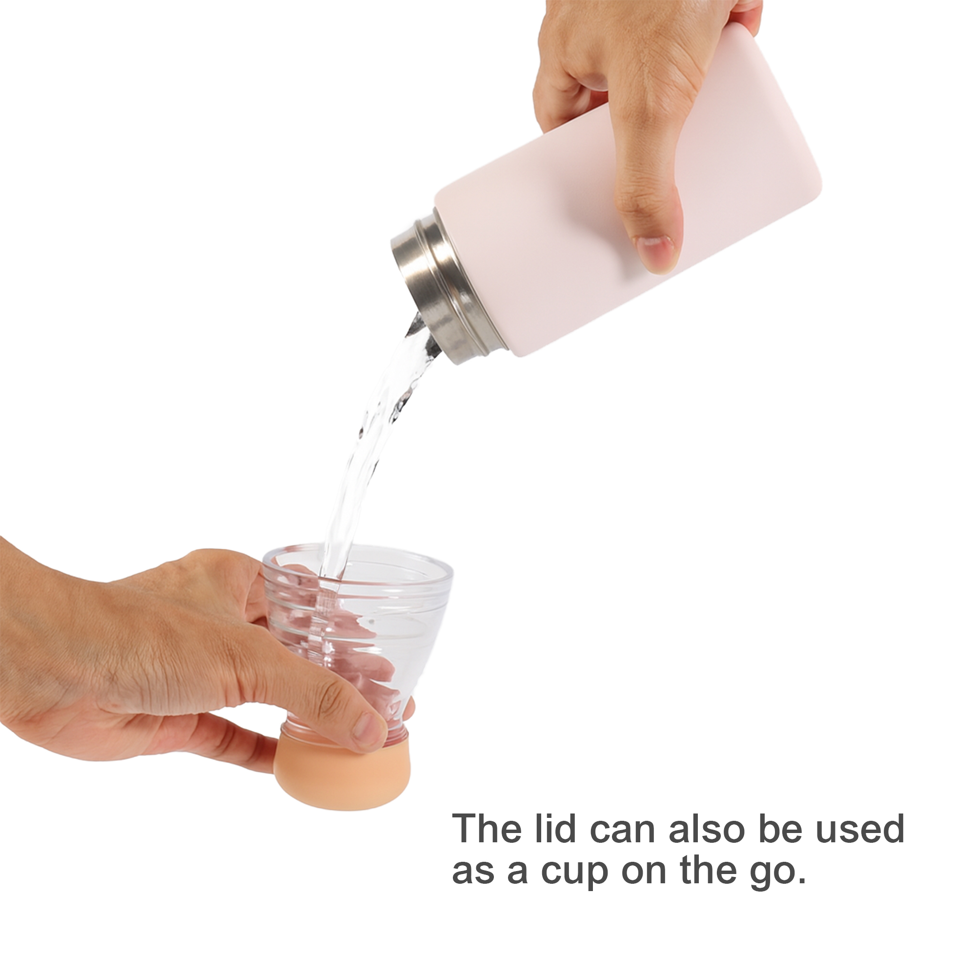 500ML 2 in 1 Stainless Steel Vacuum Bottle - Image 11