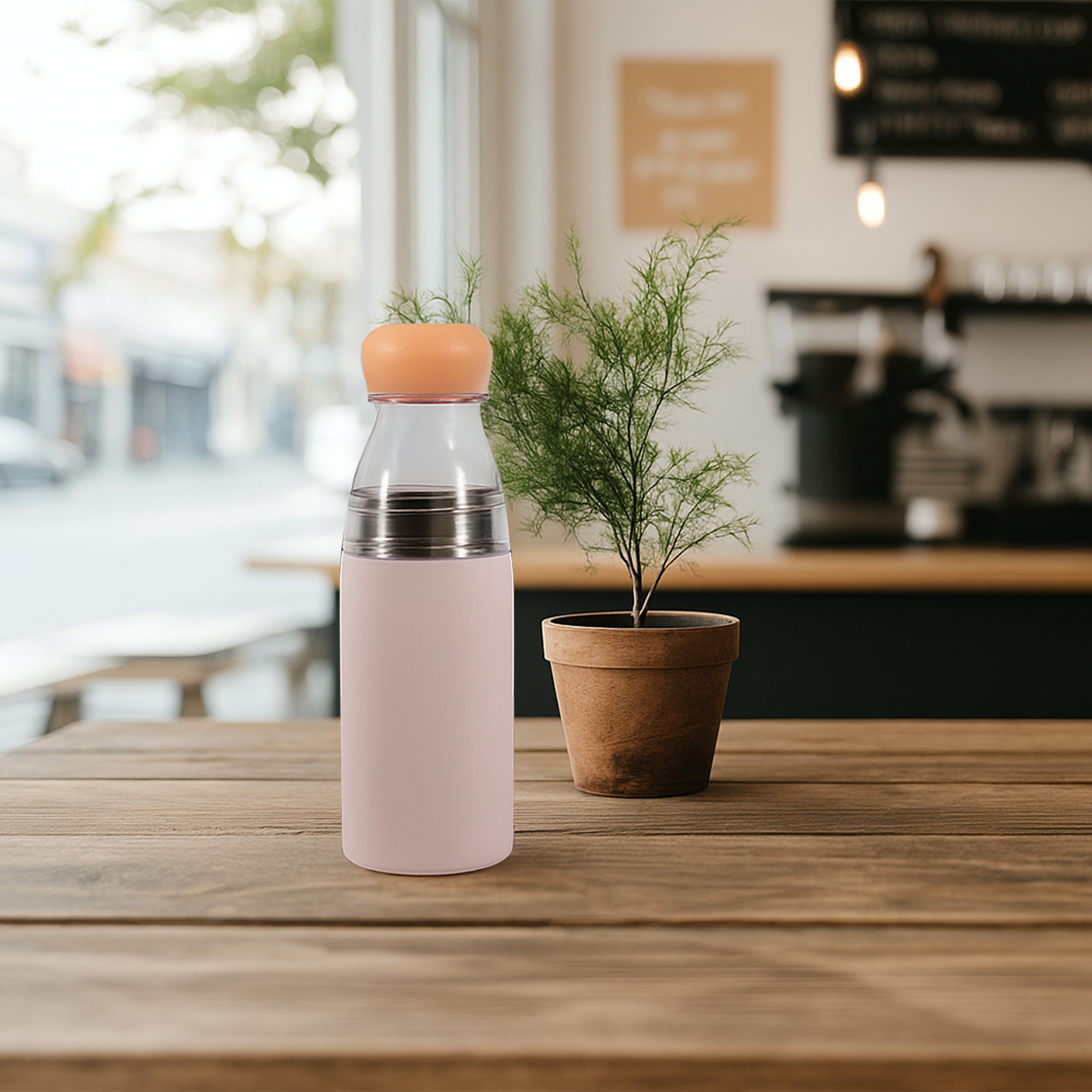 500ML 2 in 1 Stainless Steel Vacuum Bottle - Image 13