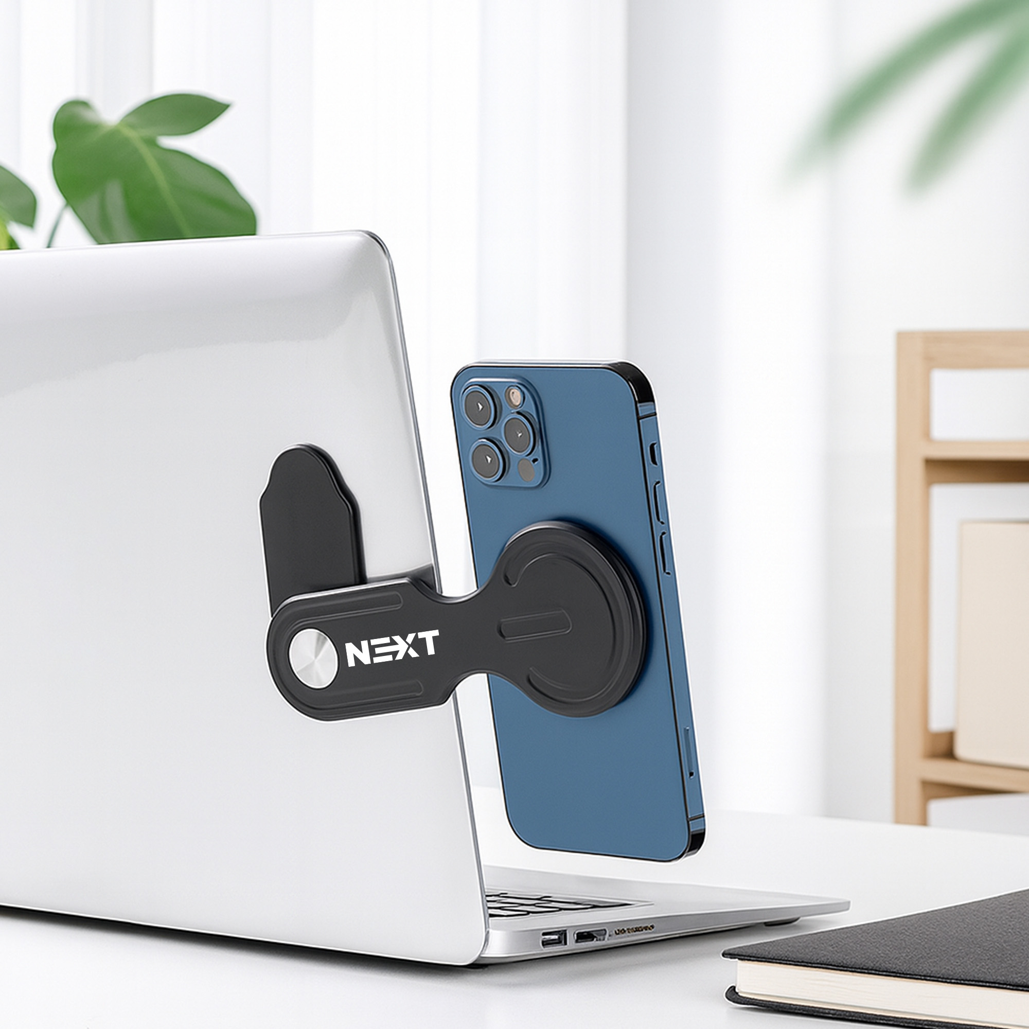 Plastic Magnetic Phone Holder for Laptop - Image 9