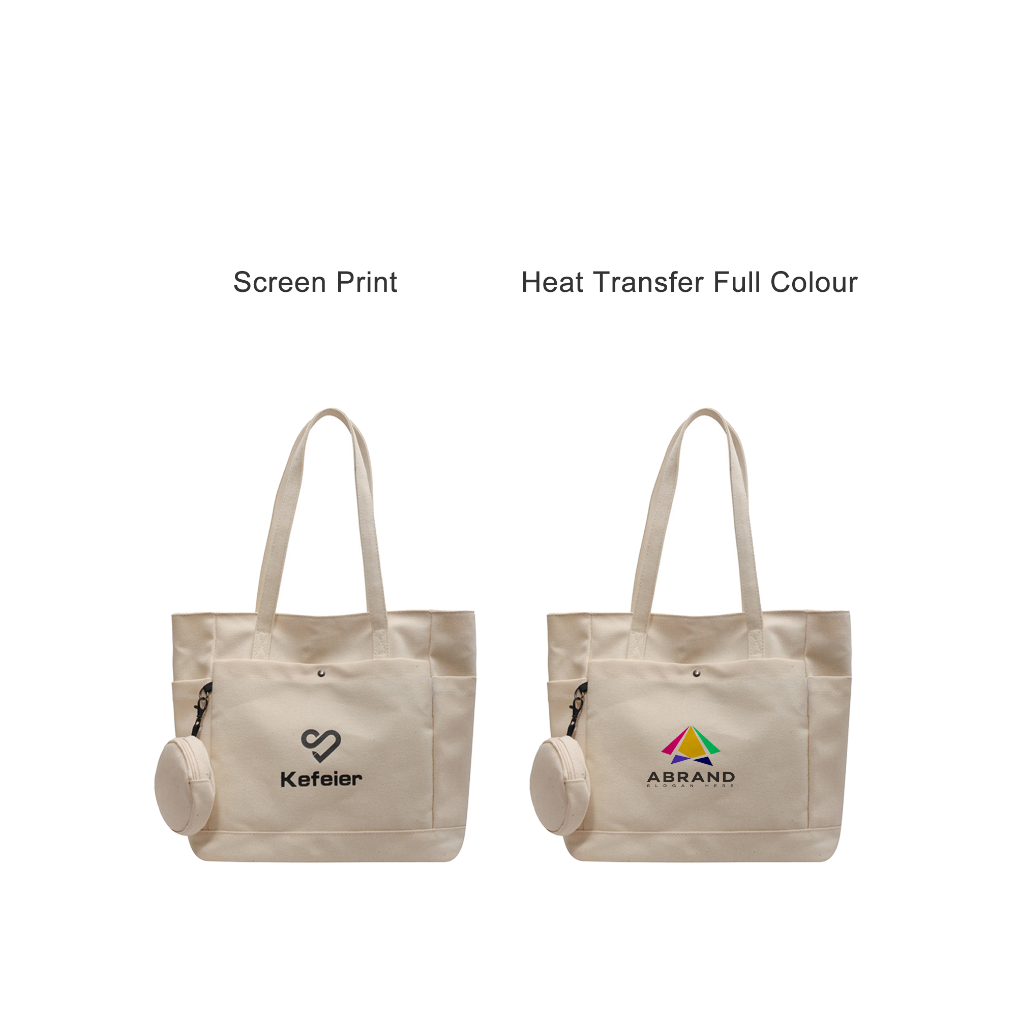 Custom Casual Canvas Bag - Image 7