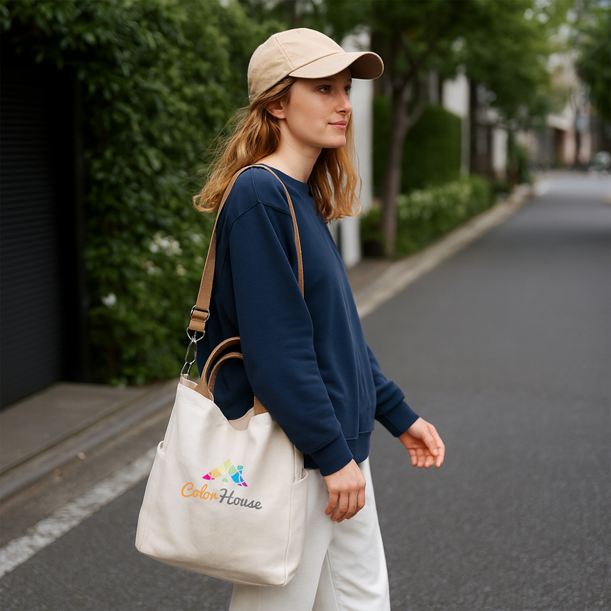 Vintage Style Canvas Bag - Image 11