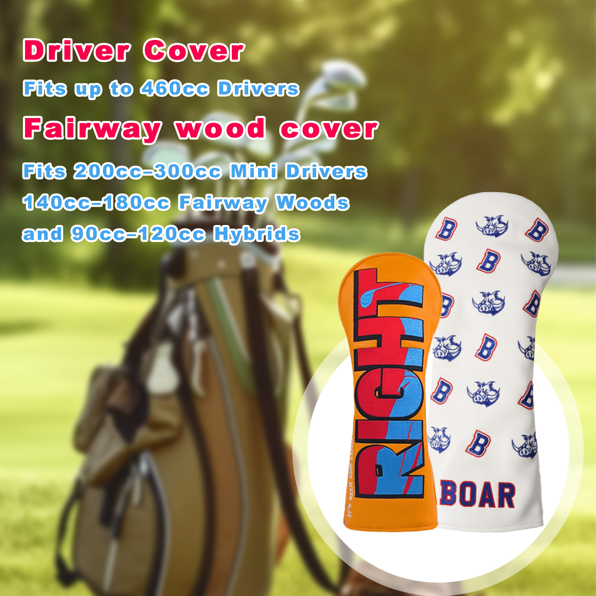 Custom Golf Head Cover - Image 6