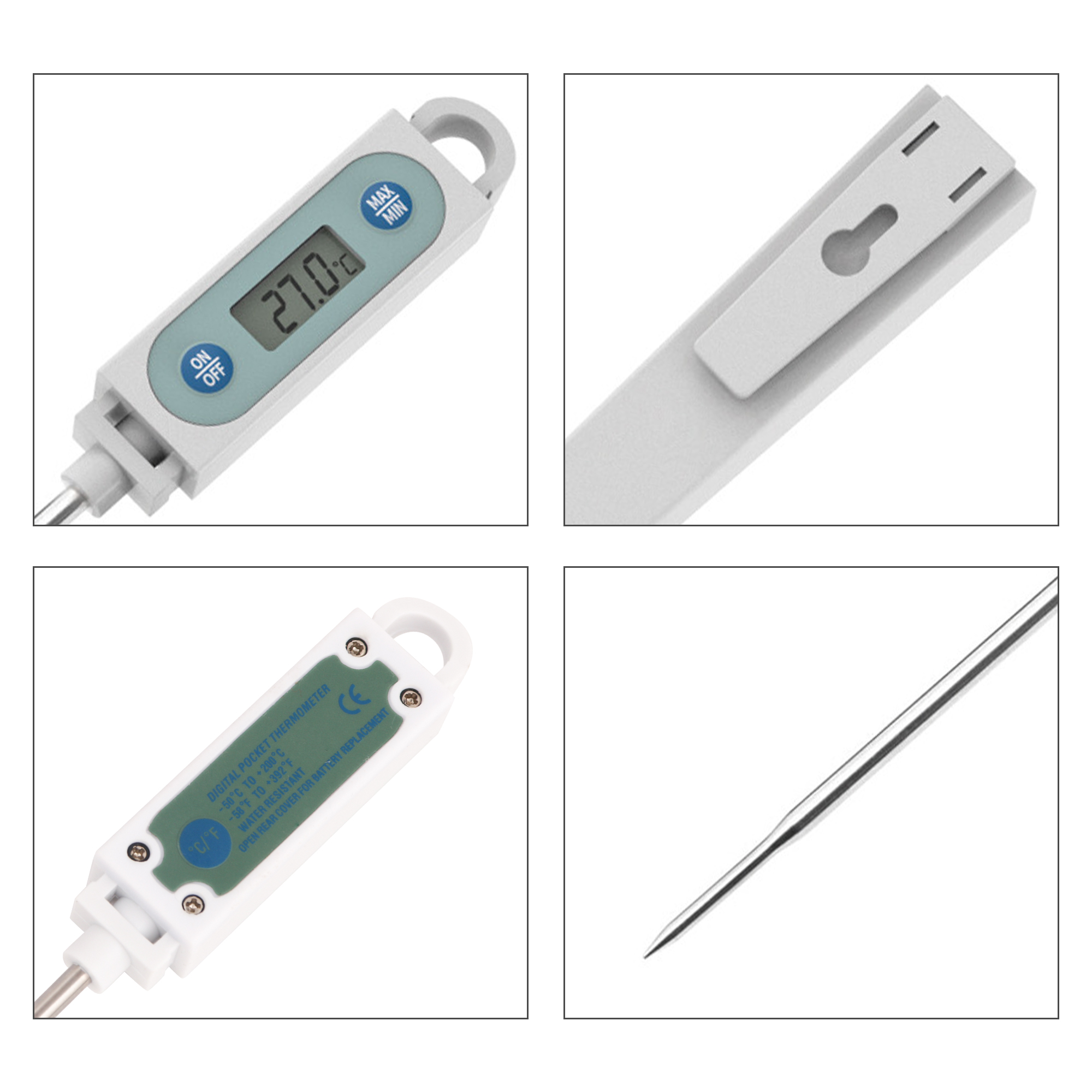 Instant Read Thermometer with Long Probe - Image 8