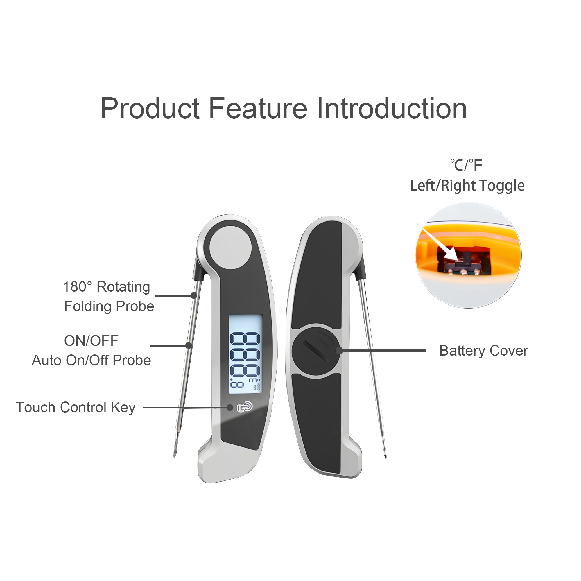 Digital Instant Read Meat Thermometer - Image 7