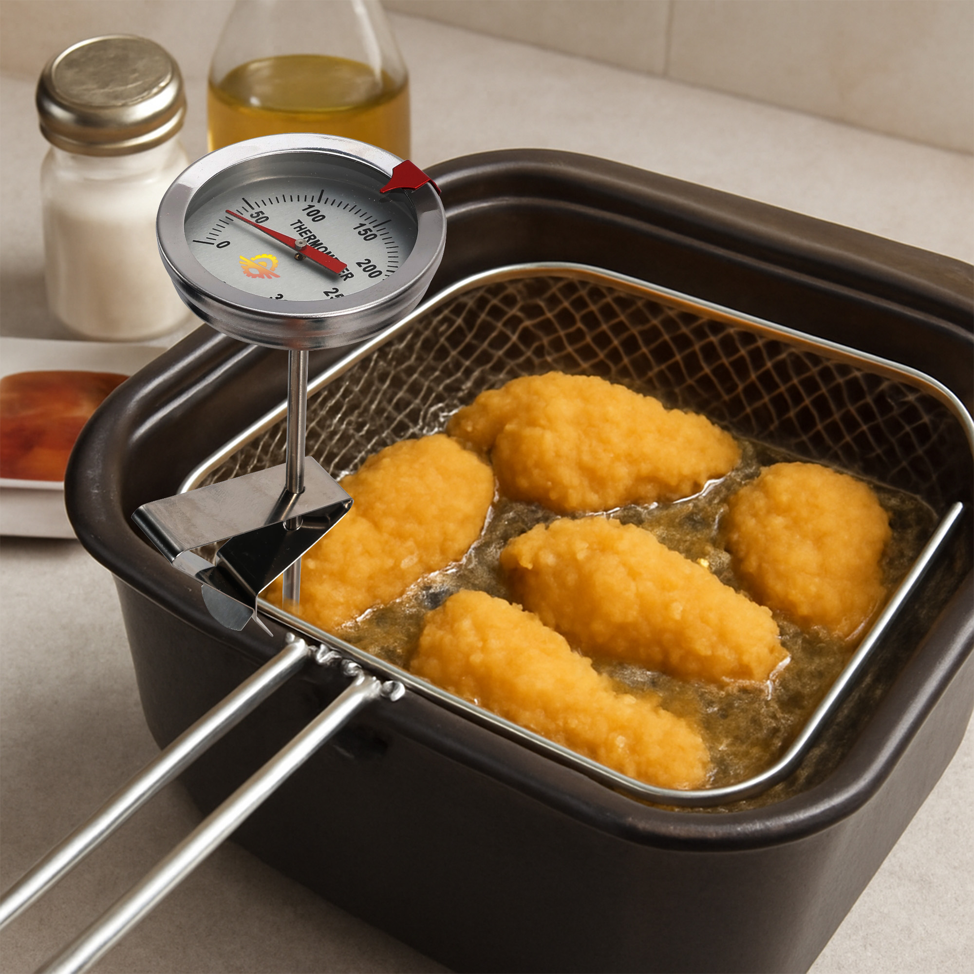 Deep Fry Thermometer With Instant Read - Image 6