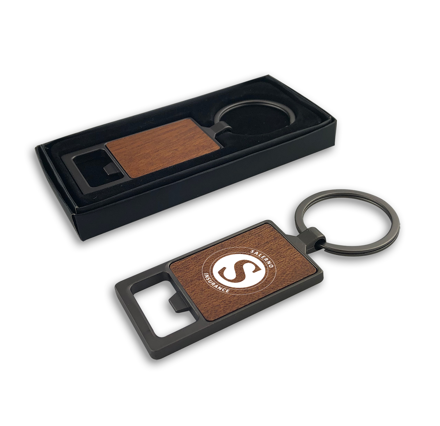 Autumn Wood Bottle Opener – Square - Image 2