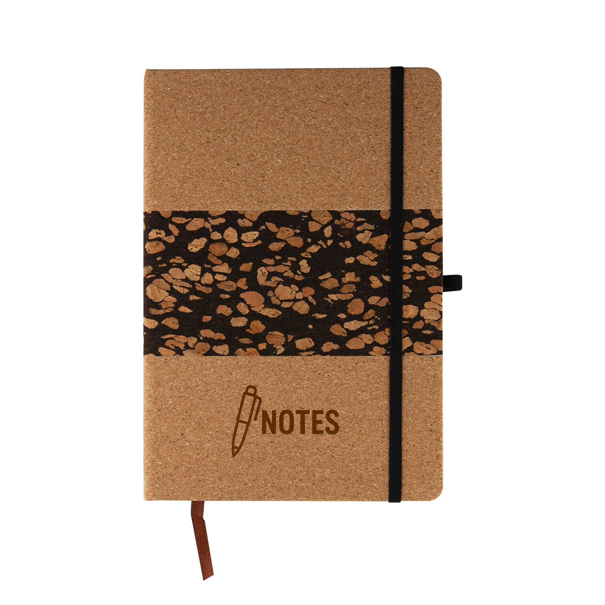 Cork and Coffee Grounds Notebook - Image 2