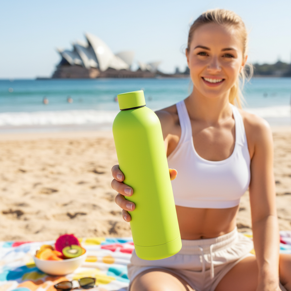 Koarub Pro Colour double wall stainless steel vaccum drink bottle - Image 24