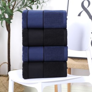 Sunny cotton bath towel