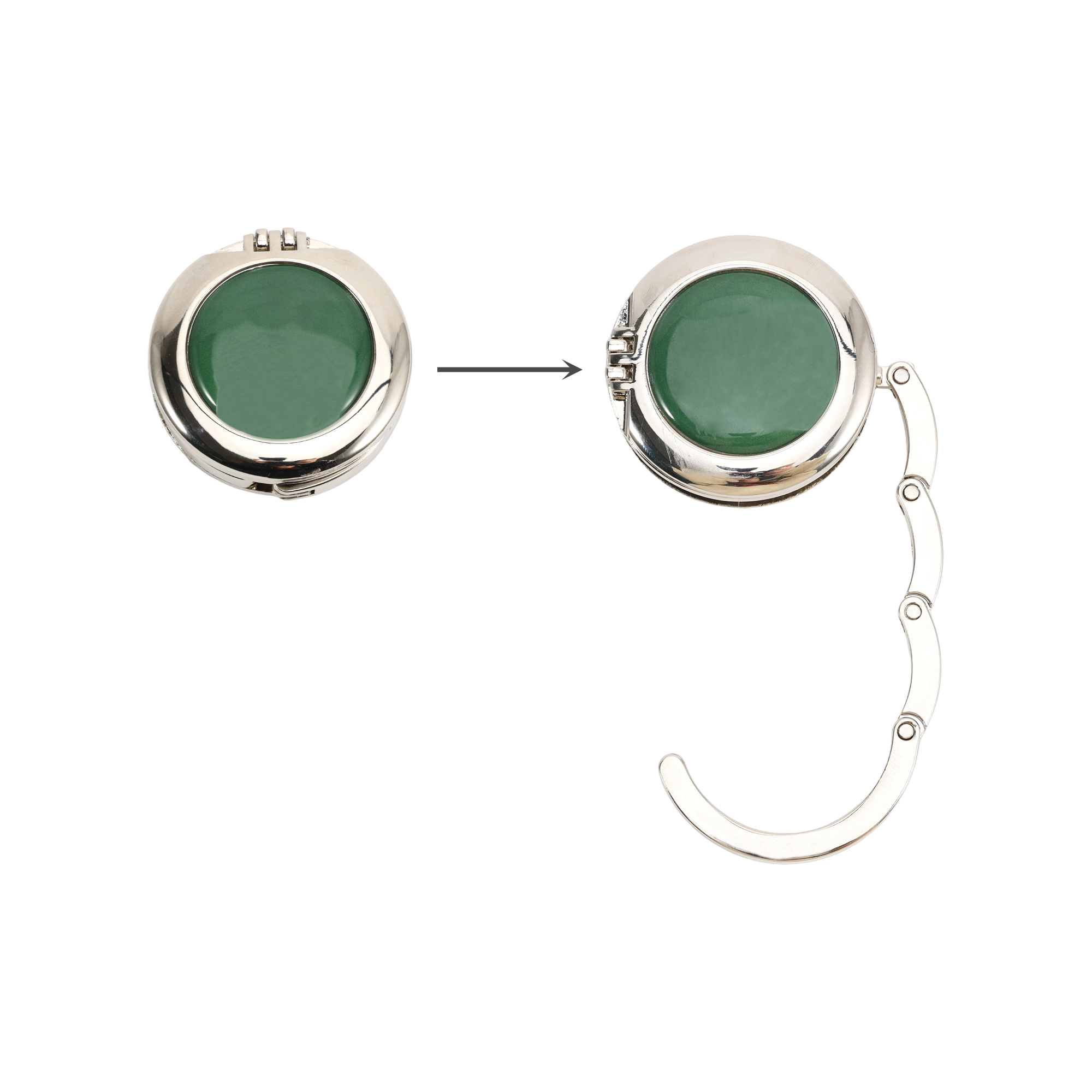 Foldable Desk Hook with Mirror - Image 5