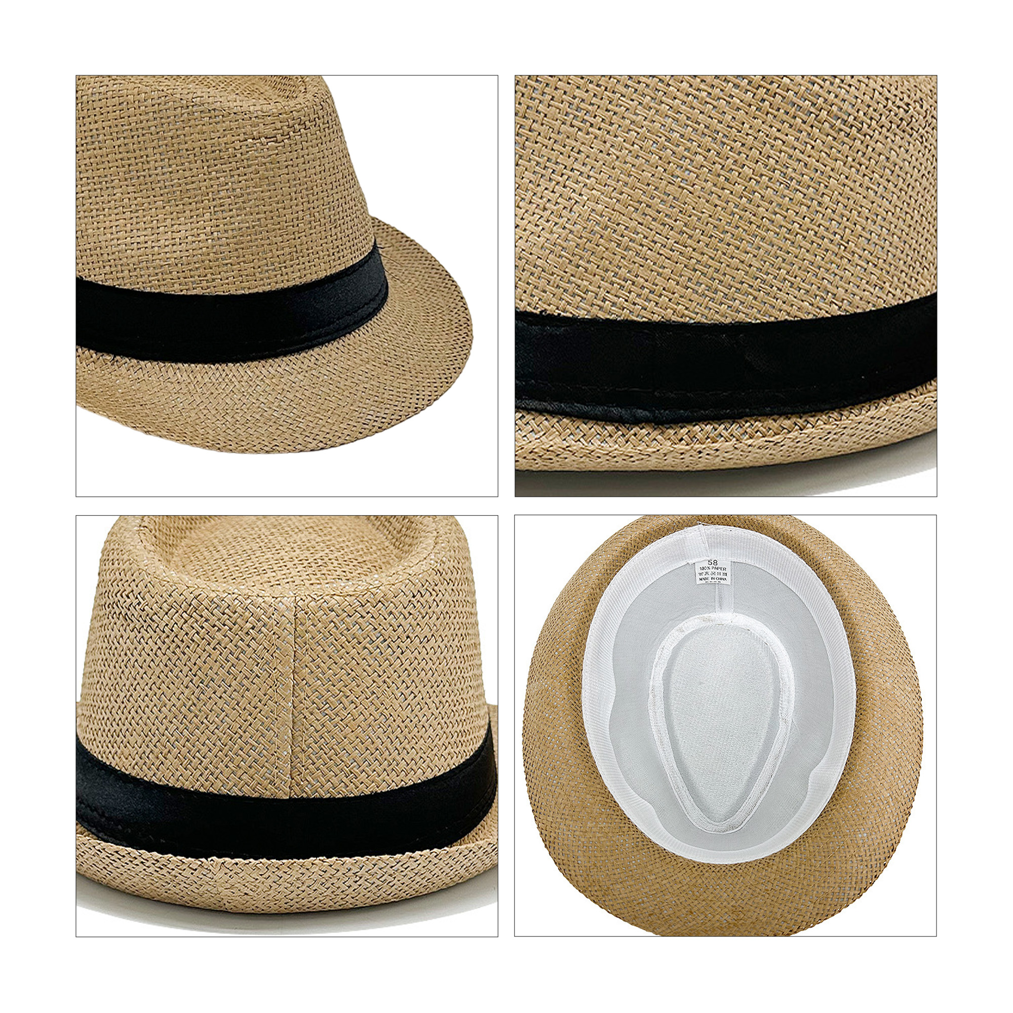 Sun-Shading Straw Hat - Image 11
