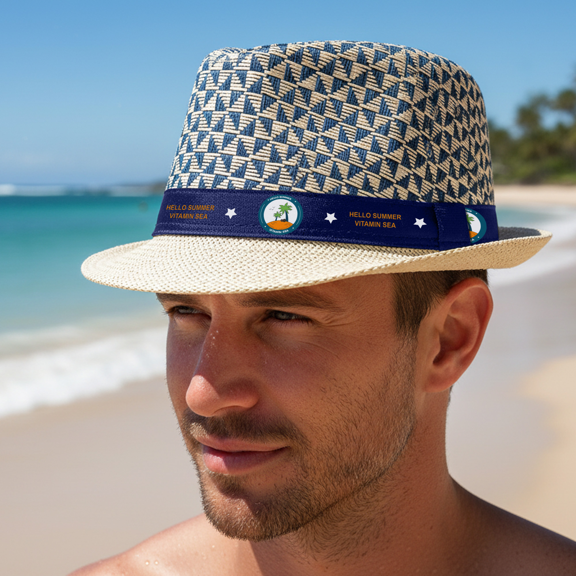Straw Woven Top Hat - Image 9