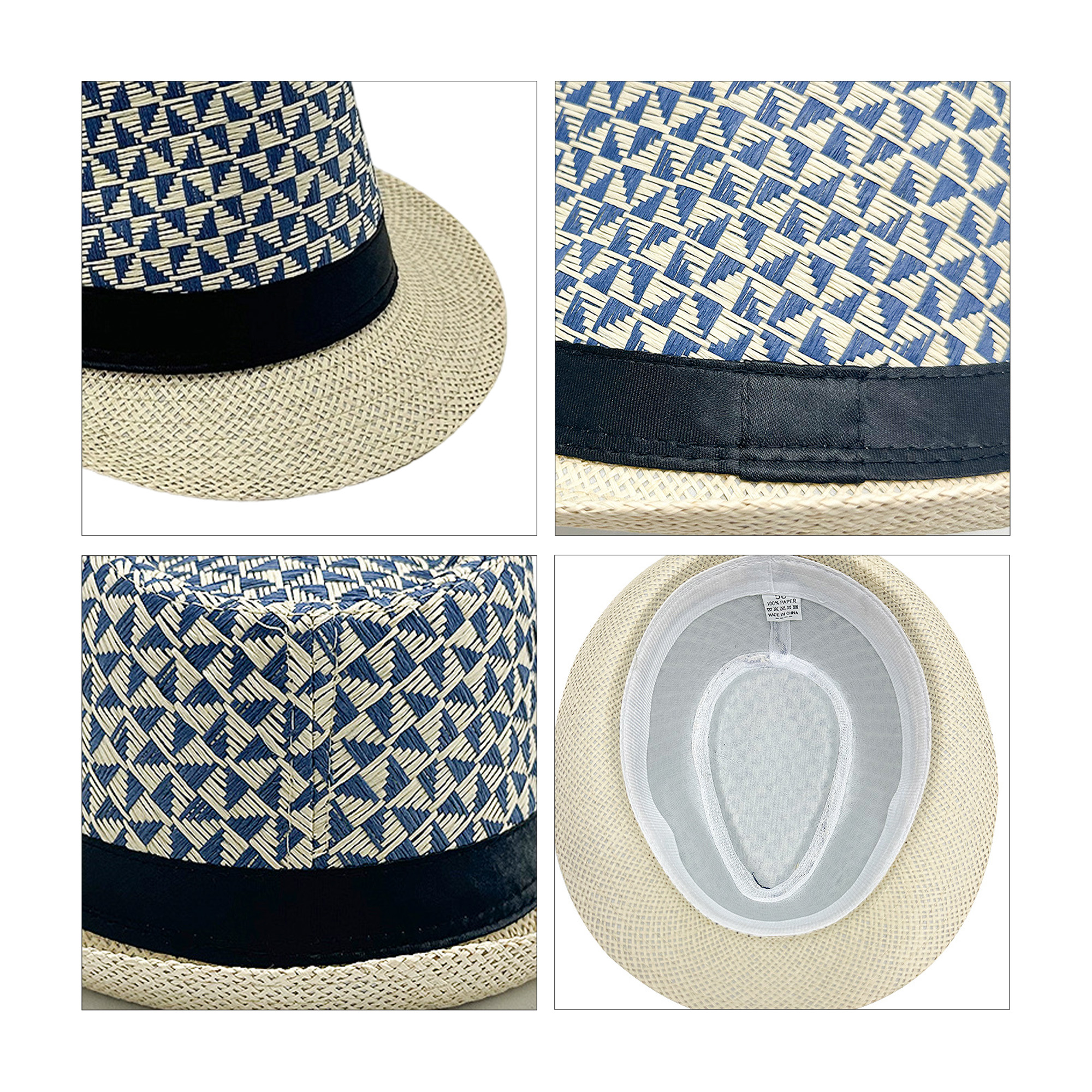 Straw Woven Top Hat - Image 8