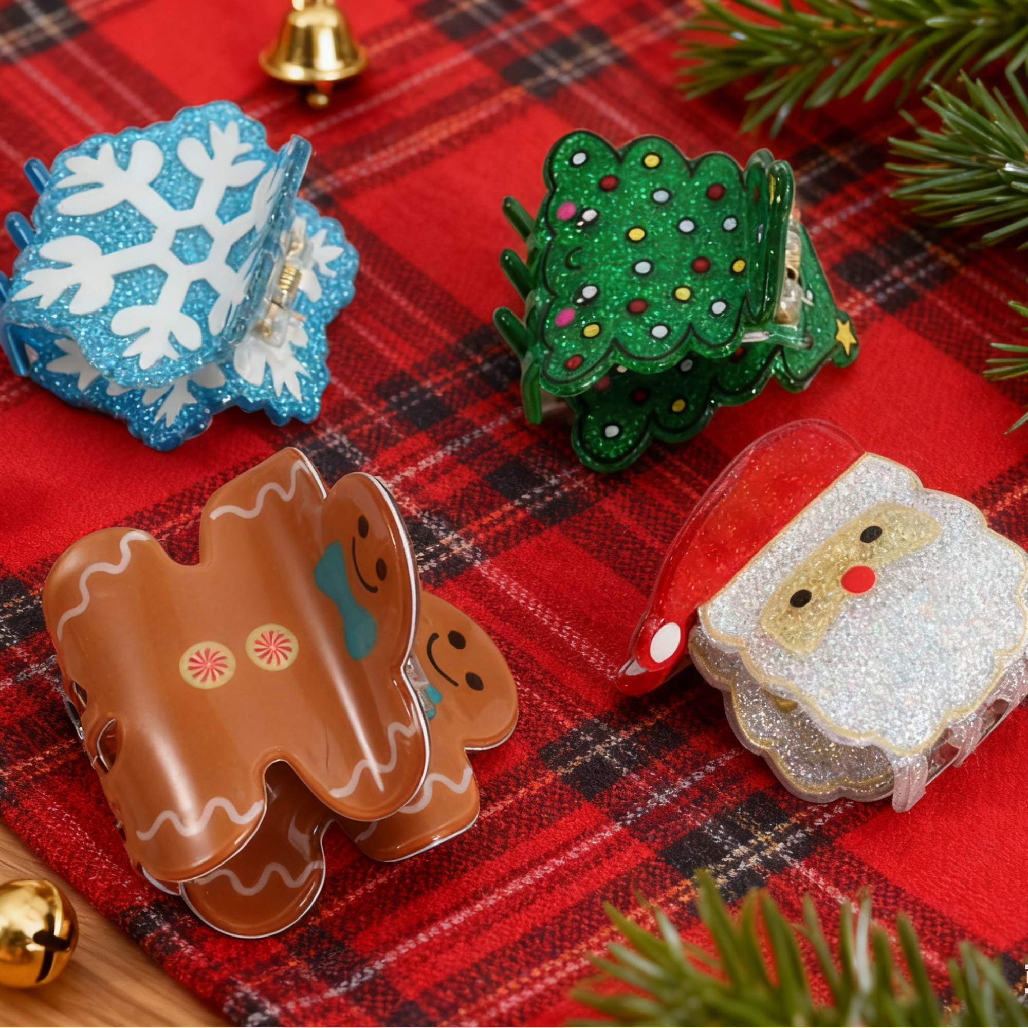Christmas Hair Claws B - Image 10