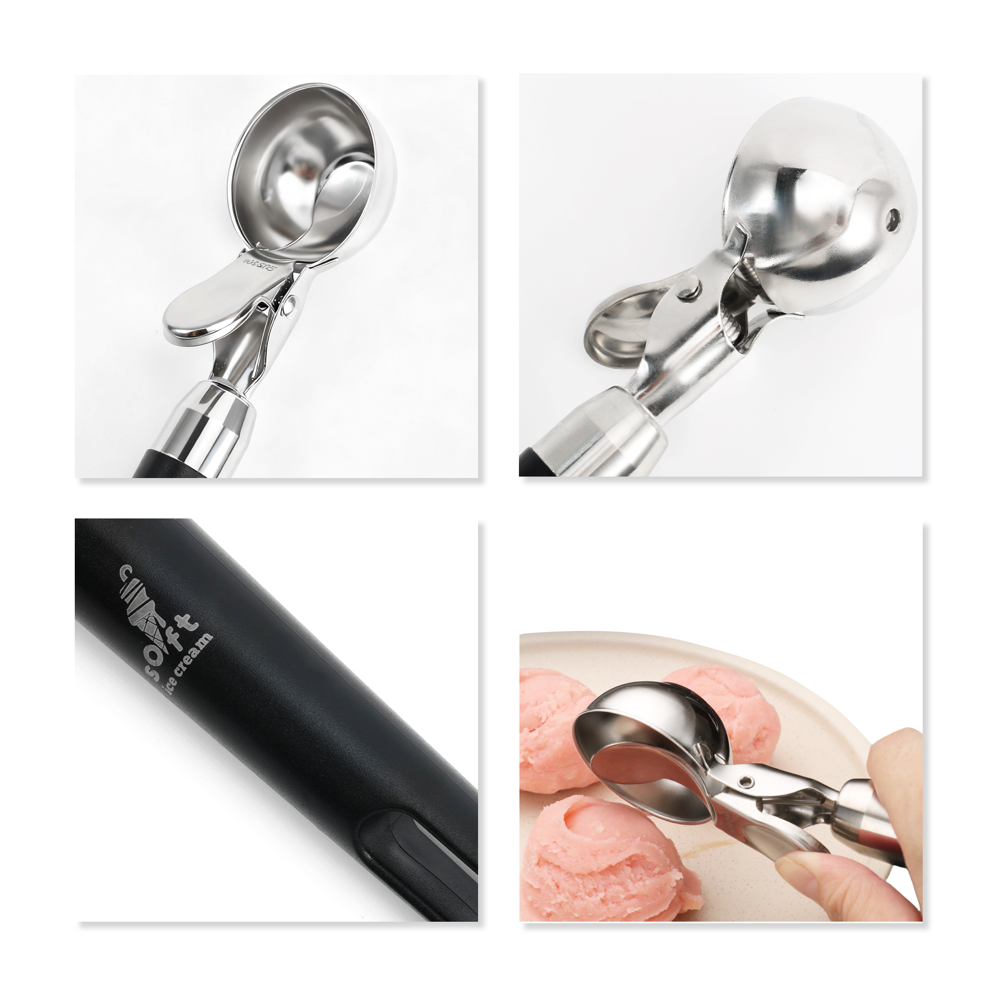 Ice Cream Scoop With Easy Trigger - Image 4