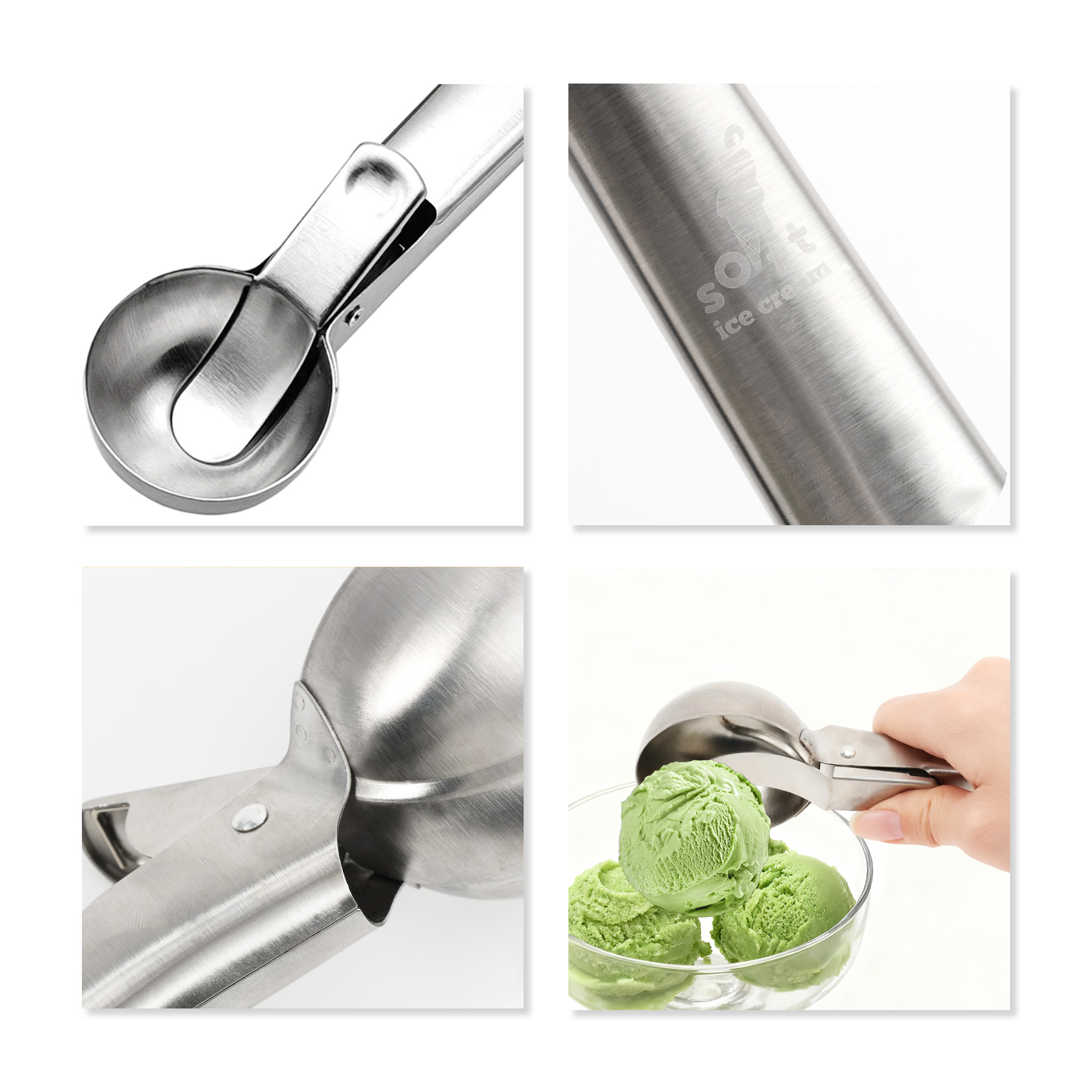 Easy Release Ice Cream Scoop - Image 4
