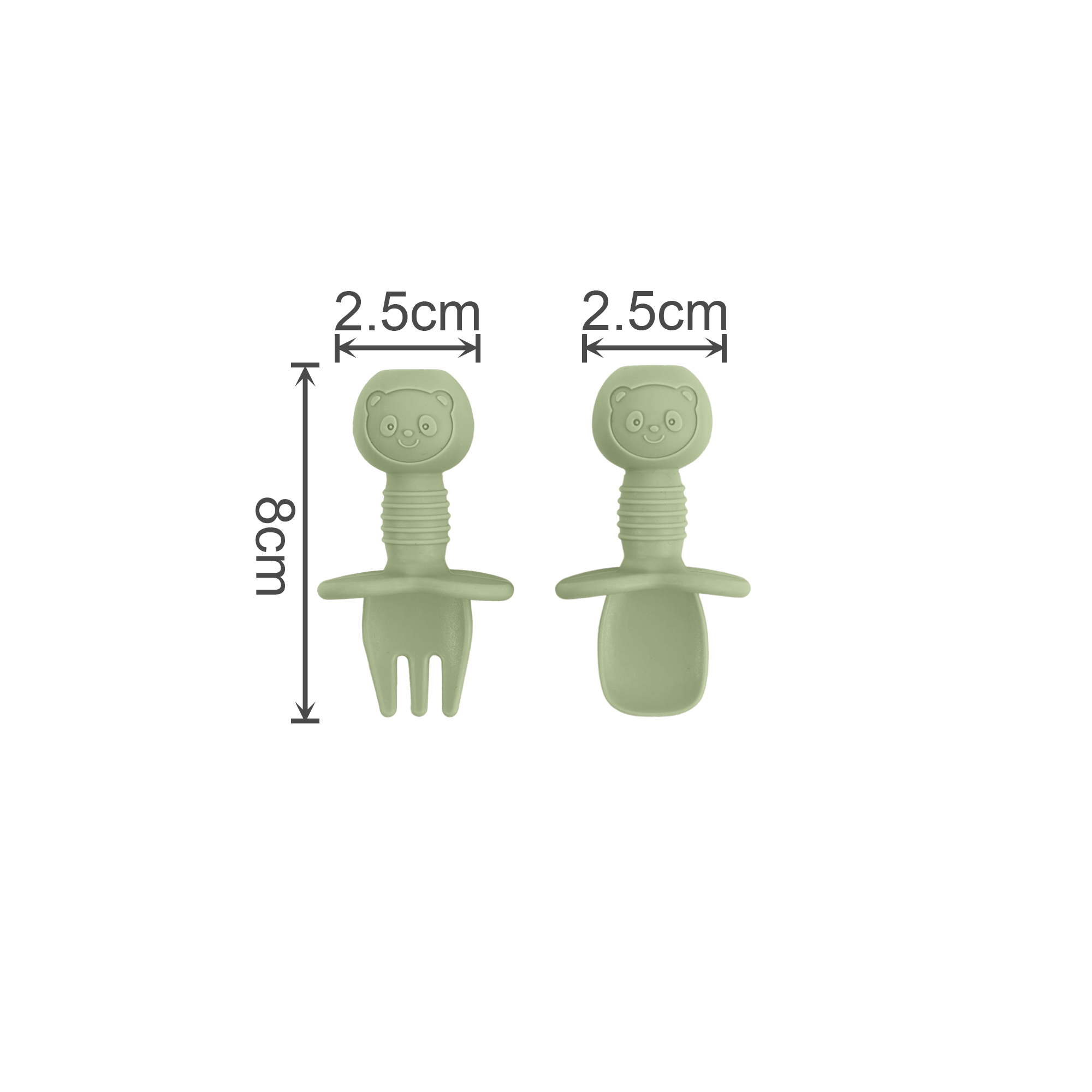 Bear Training Silicone Kids Cutlery - Image 7