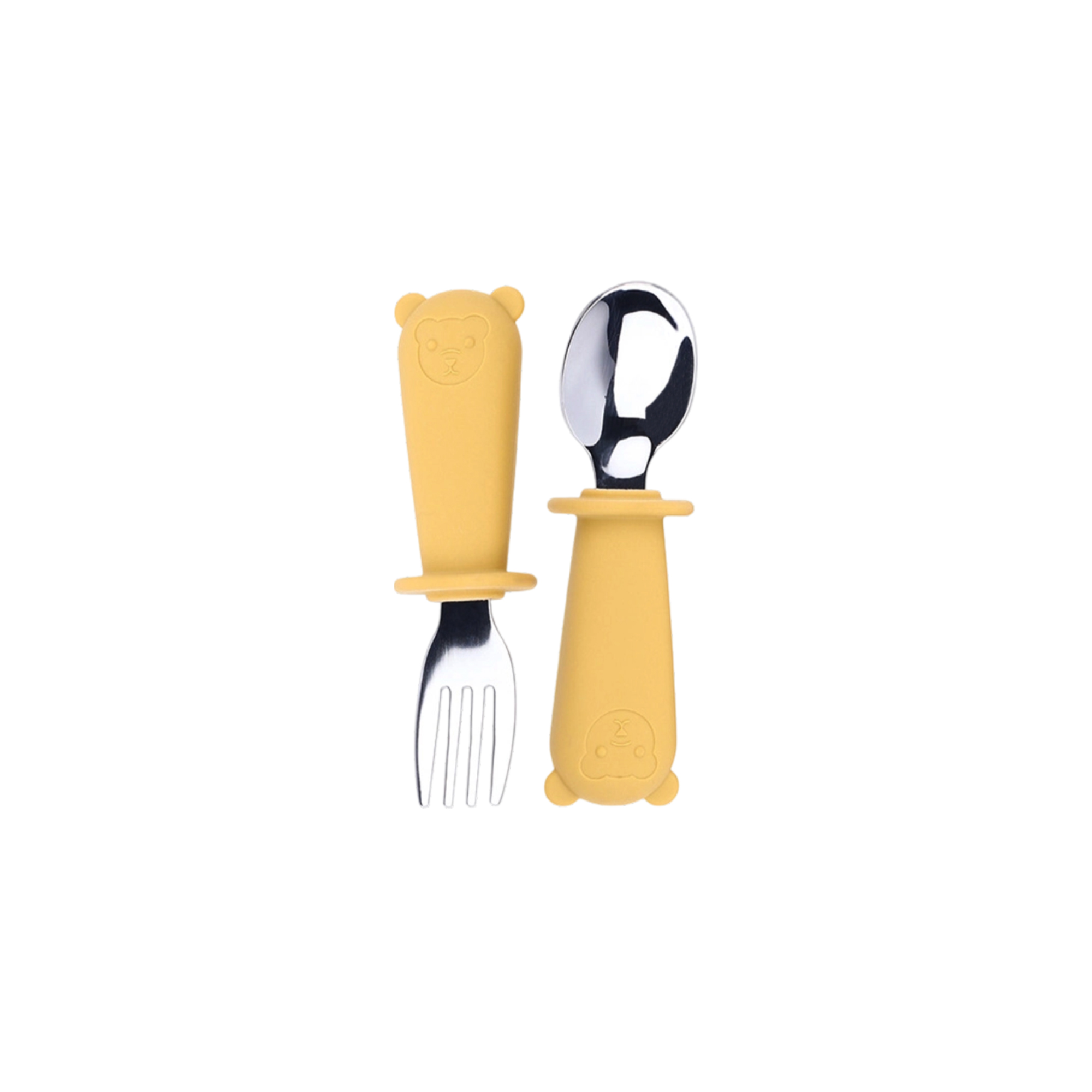 Silicone Stainless Steel Kids Cutlery - Image 4