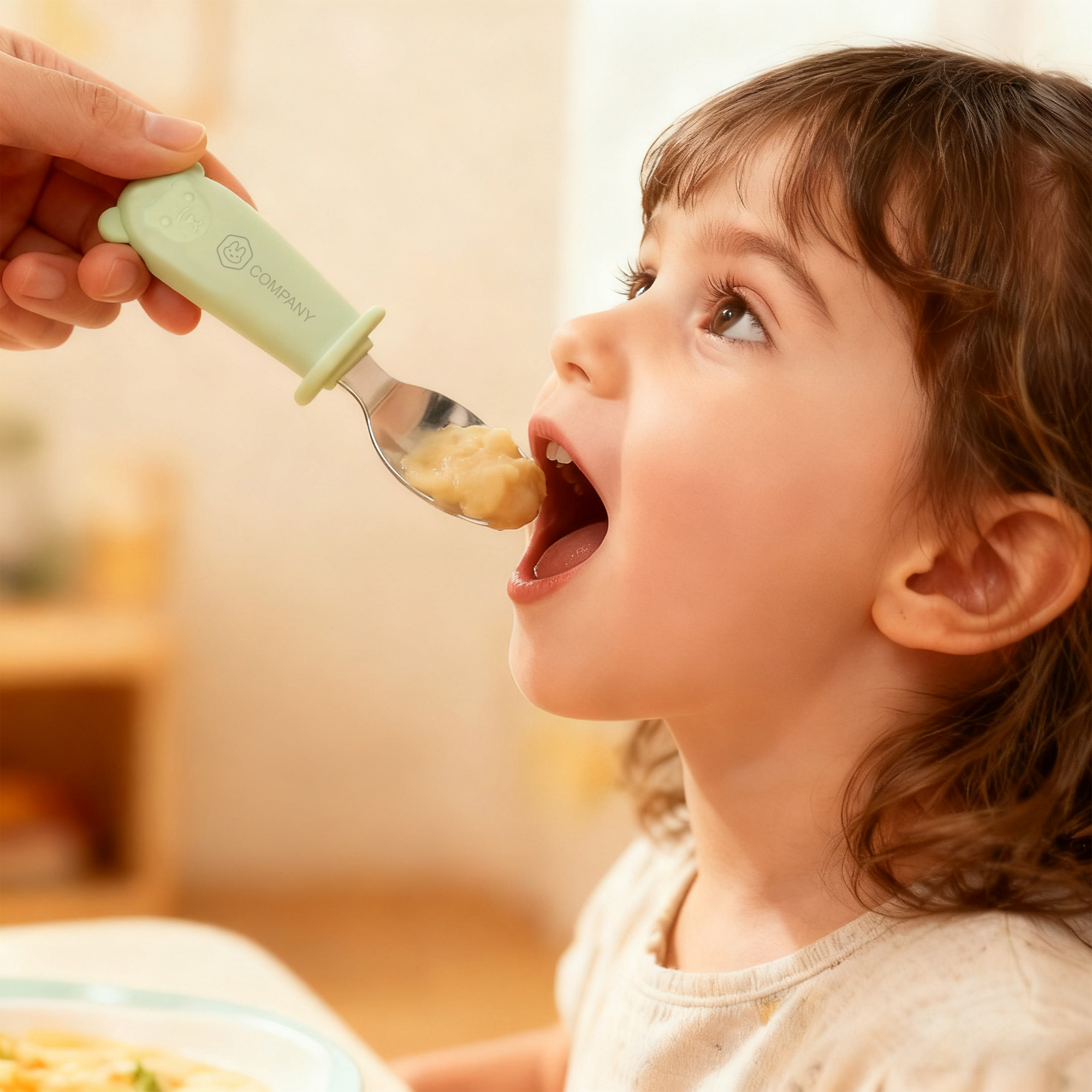 Silicone Stainless Steel Kids Cutlery - Image 10