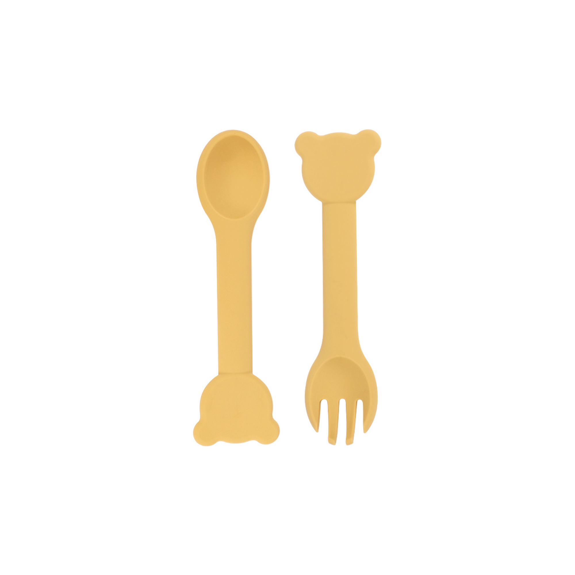 Bear Shape Silicone Kids Cutlery - Image 5