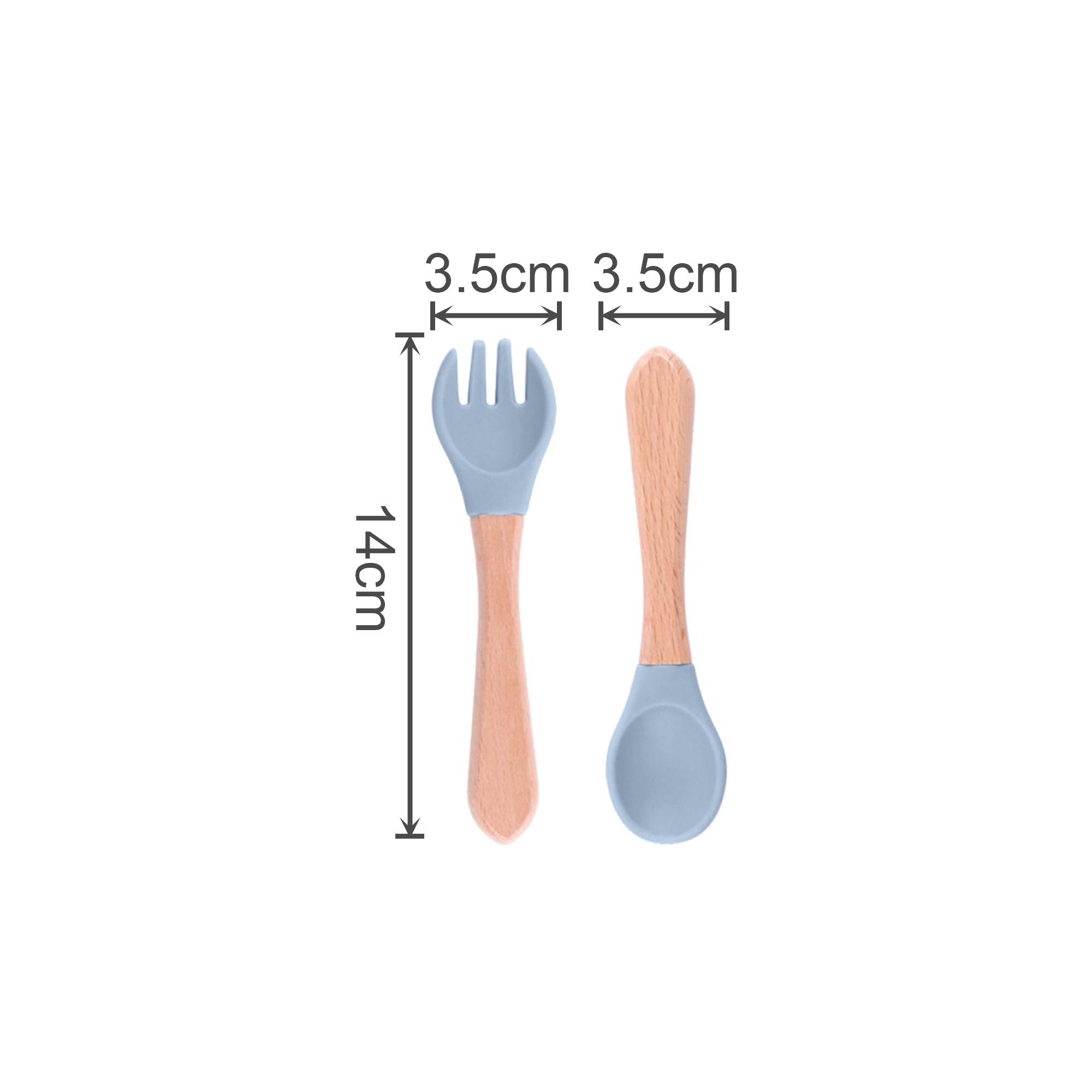 Ergonomic Silicone Kids Cutlery - Image 7