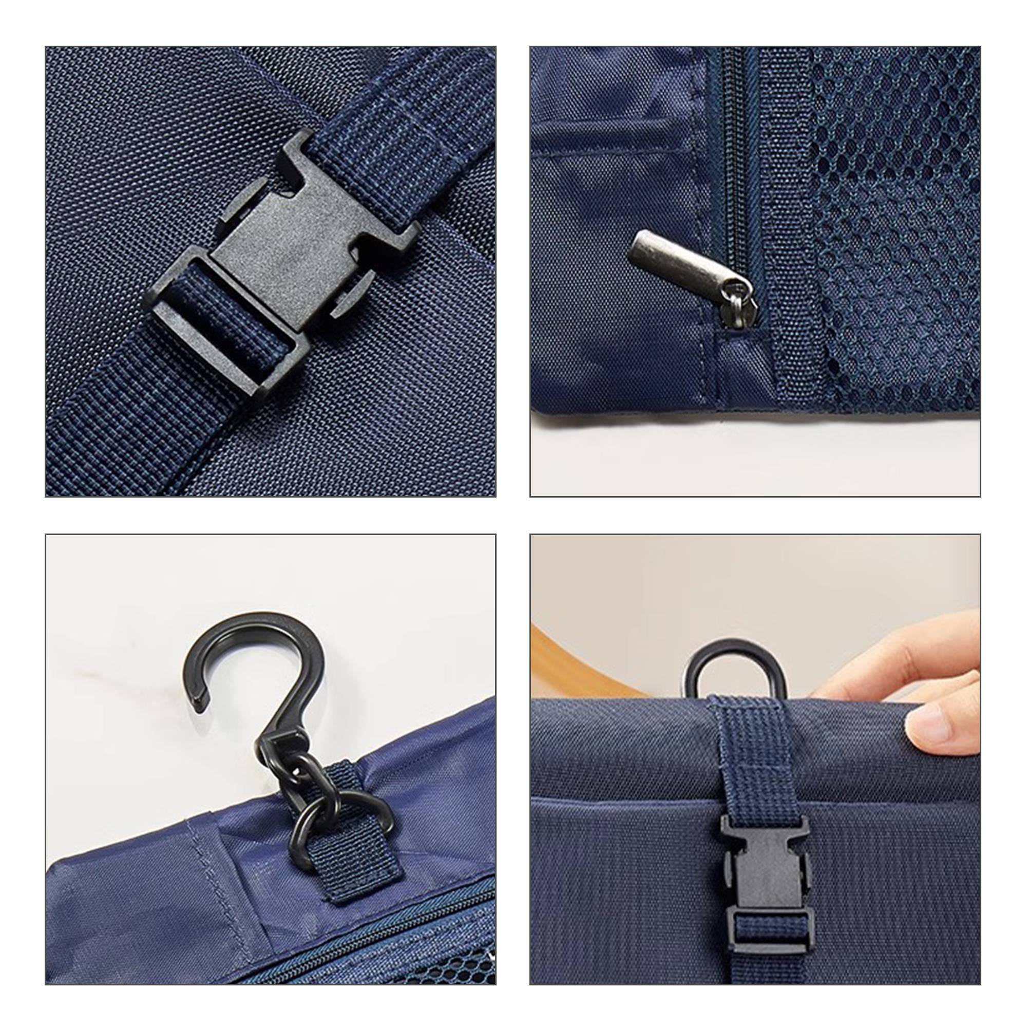 Folding Travel Toiletry Bag - Image 7