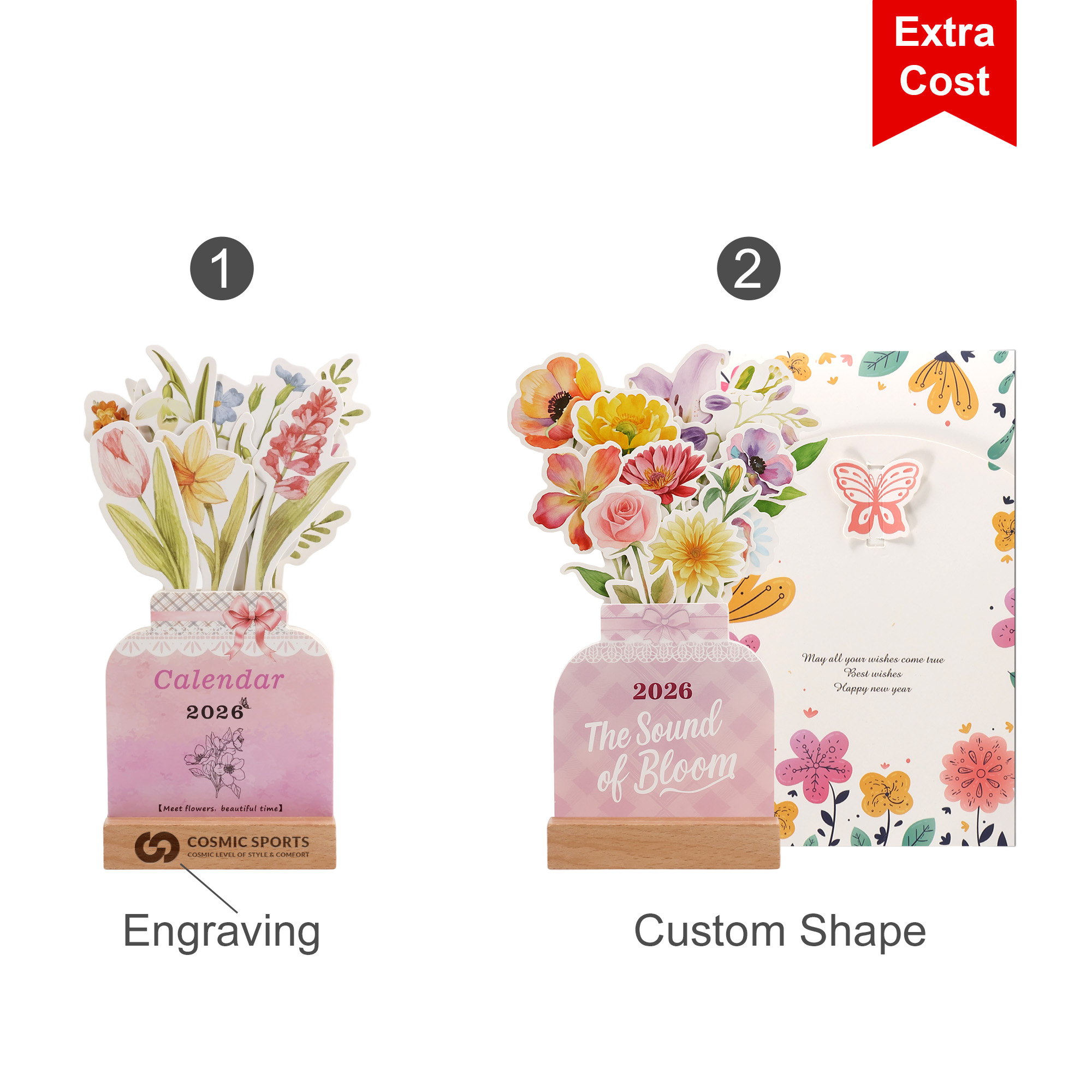 Flowers Desk Calendar - Image 8