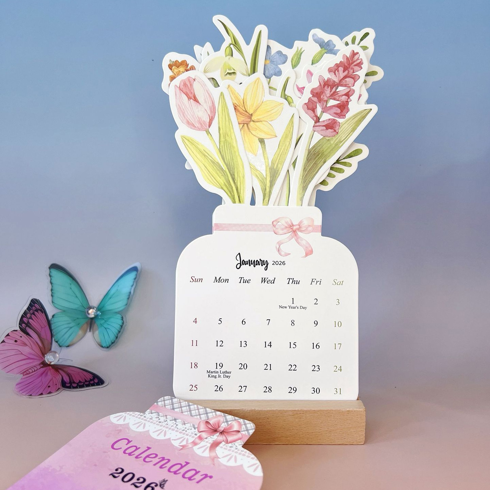 Flowers Desk Calendar - Image 6