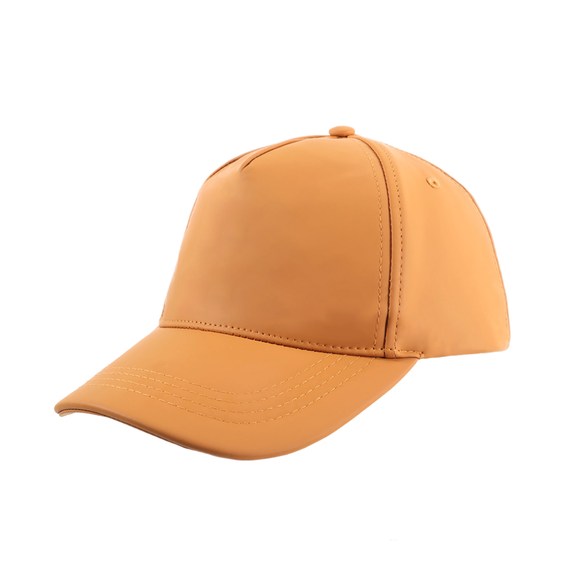 PU Leather Baseball Cap - Image 8