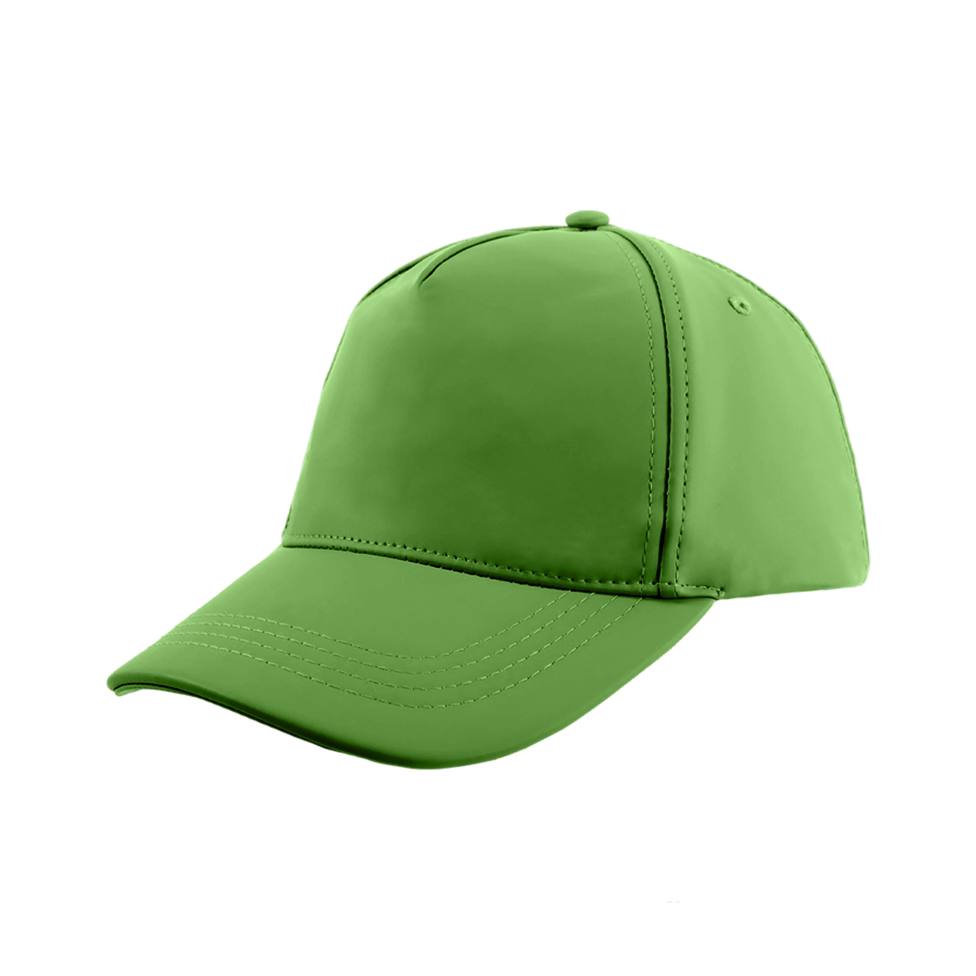 PU Leather Baseball Cap - Image 2