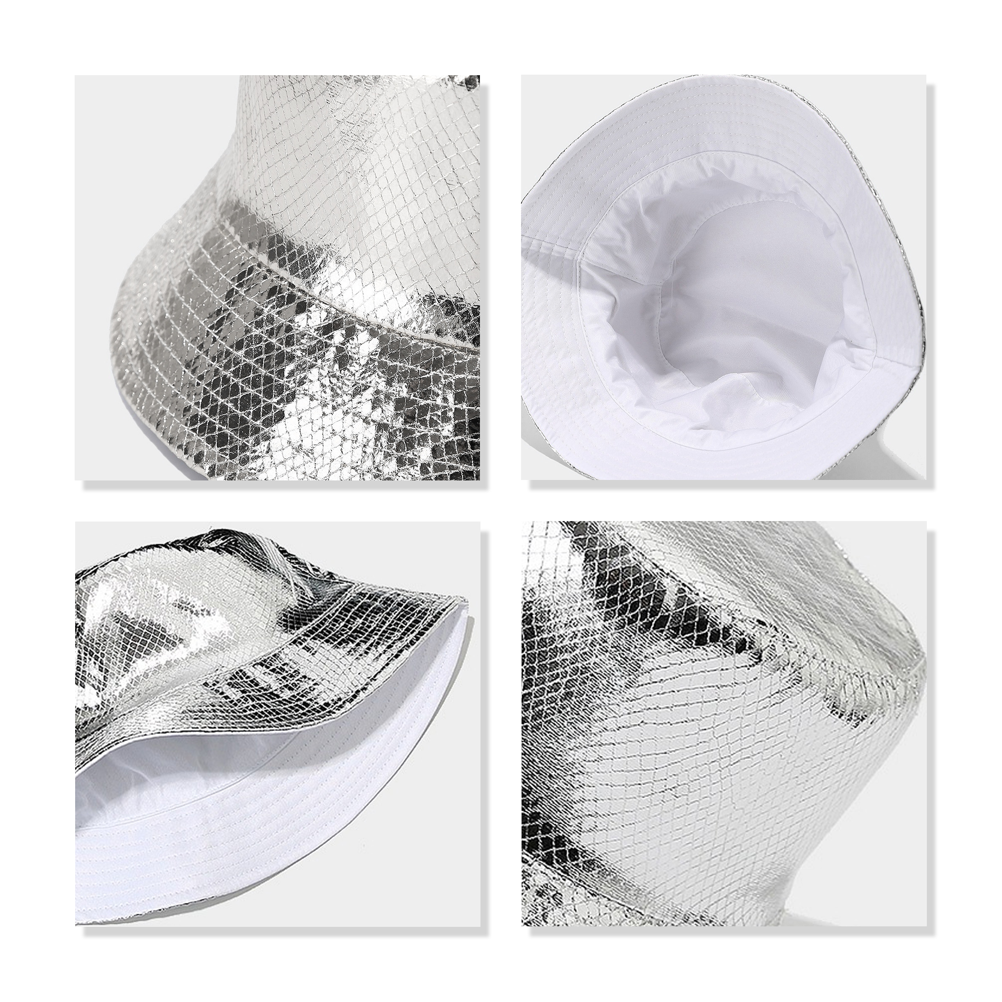 Laser Glitter Bucket Hat - Image 8