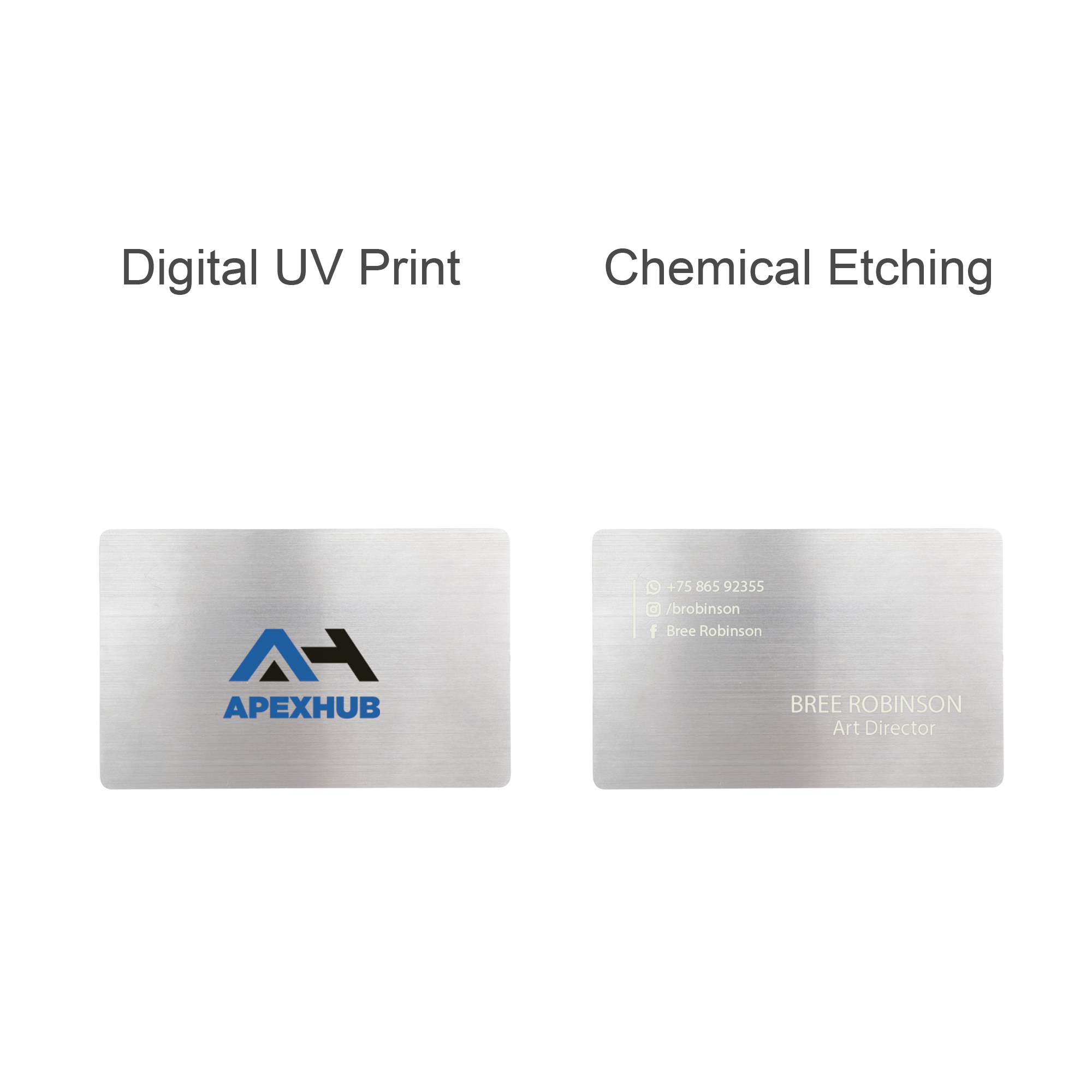 NFC Stainless steel Business Card - Image 4