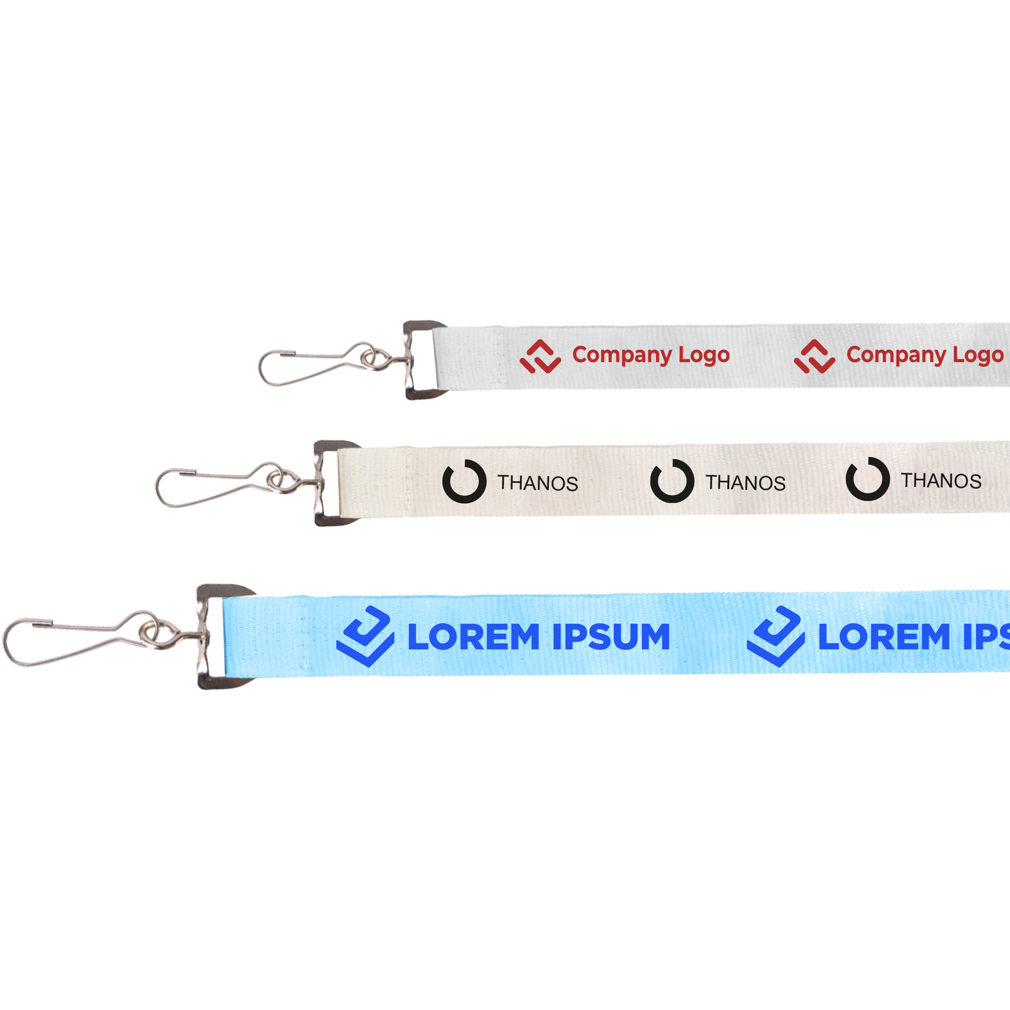 Paper Yarn Lanyard