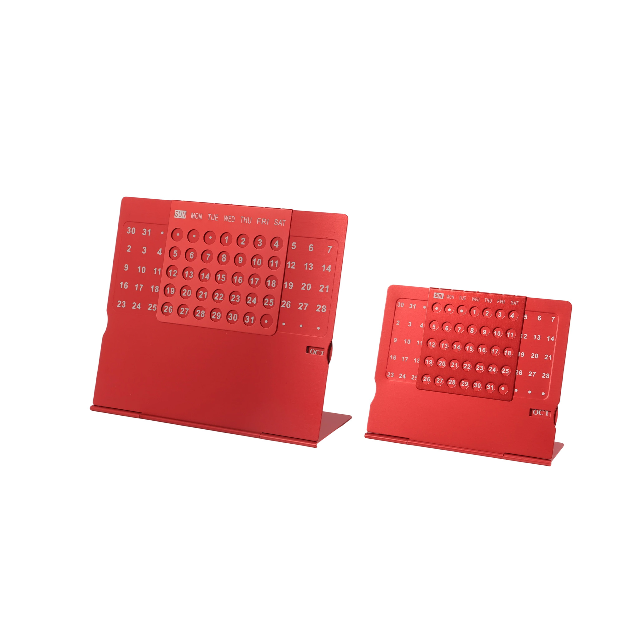 Aluminium Desk Calendar - Image 4