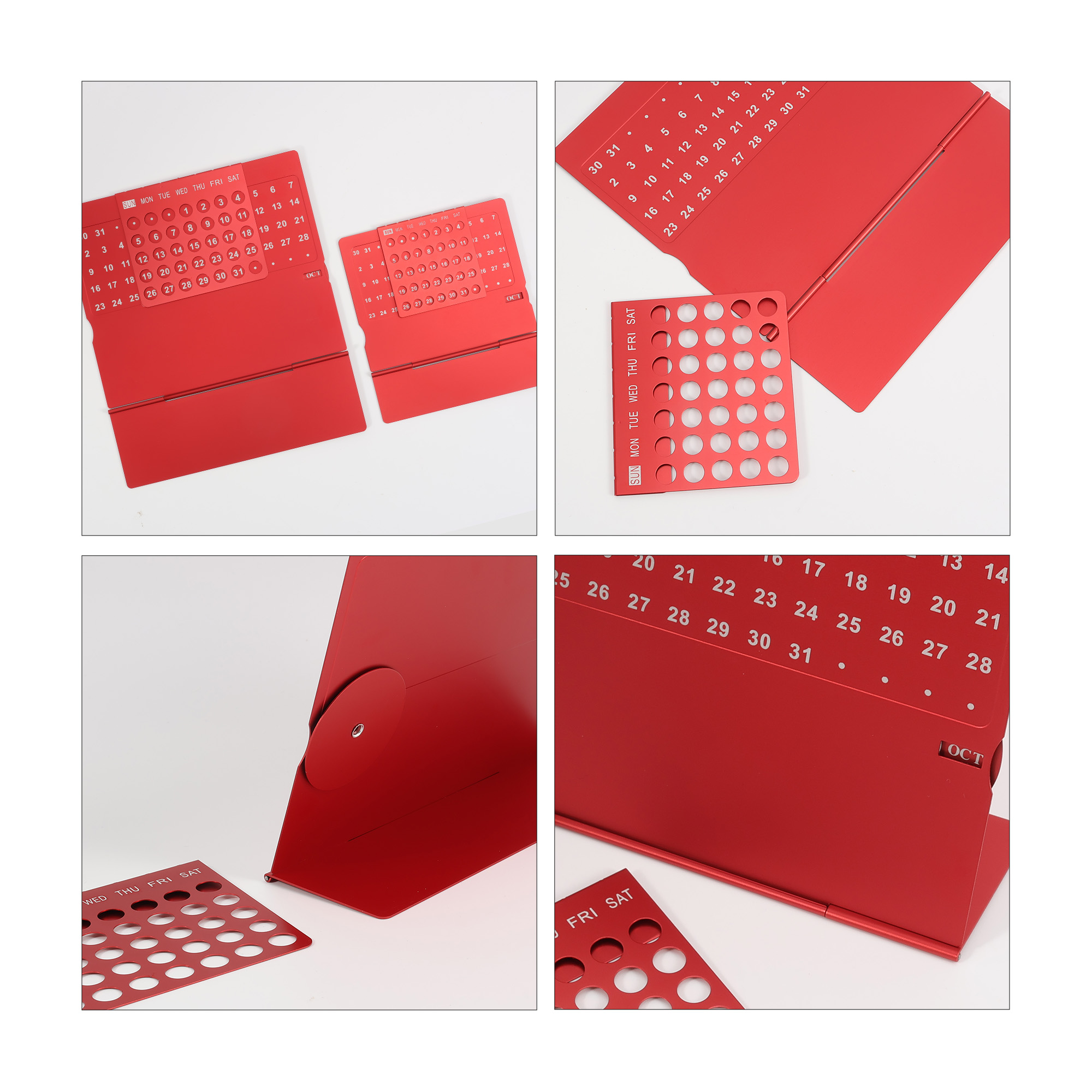 Aluminium Desk Calendar - Image 8