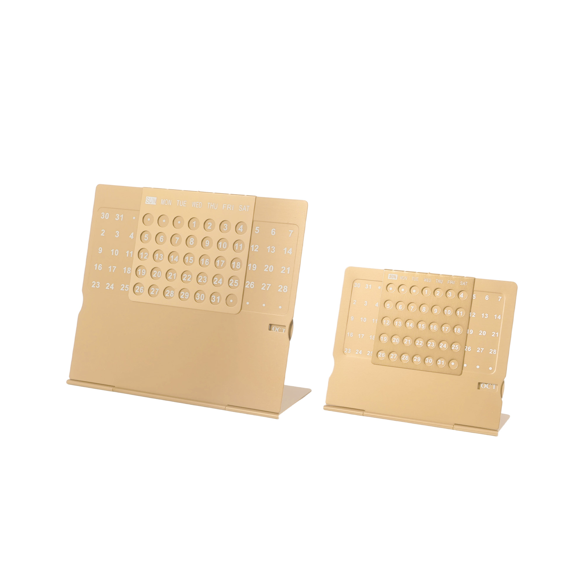 Aluminium Desk Calendar - Image 3