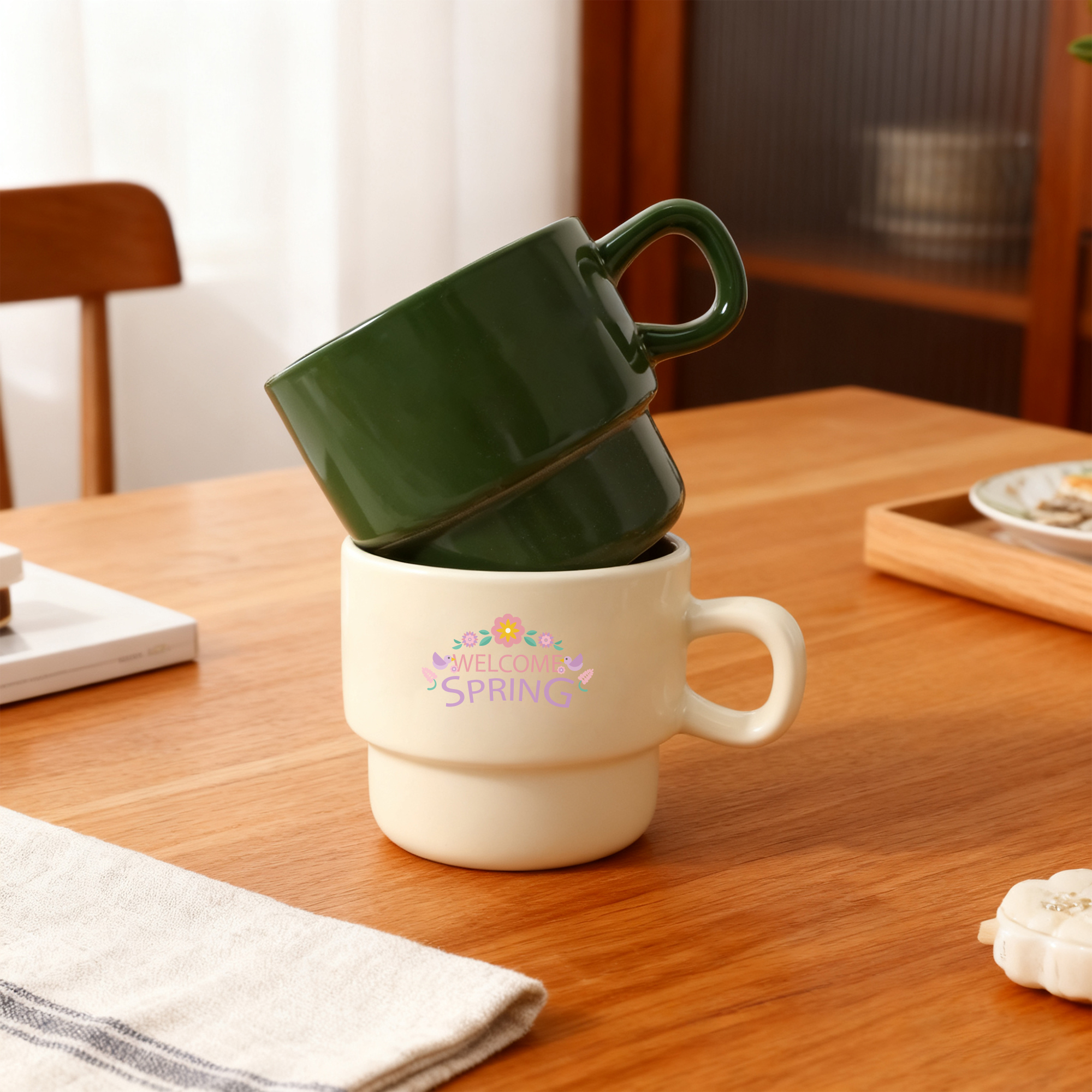 Stackable Ceramic Mug - Image 11