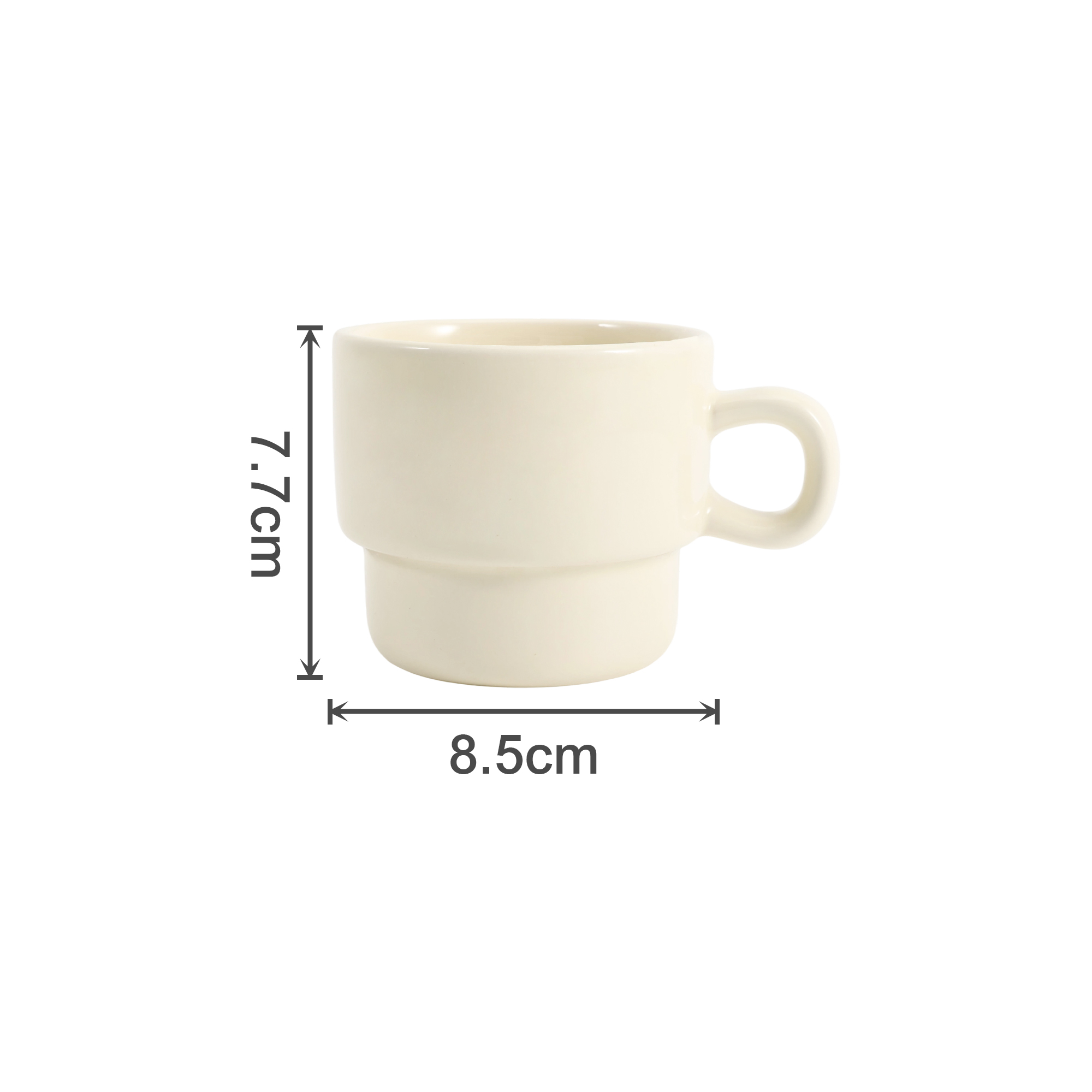 Stackable Ceramic Mug - Image 7