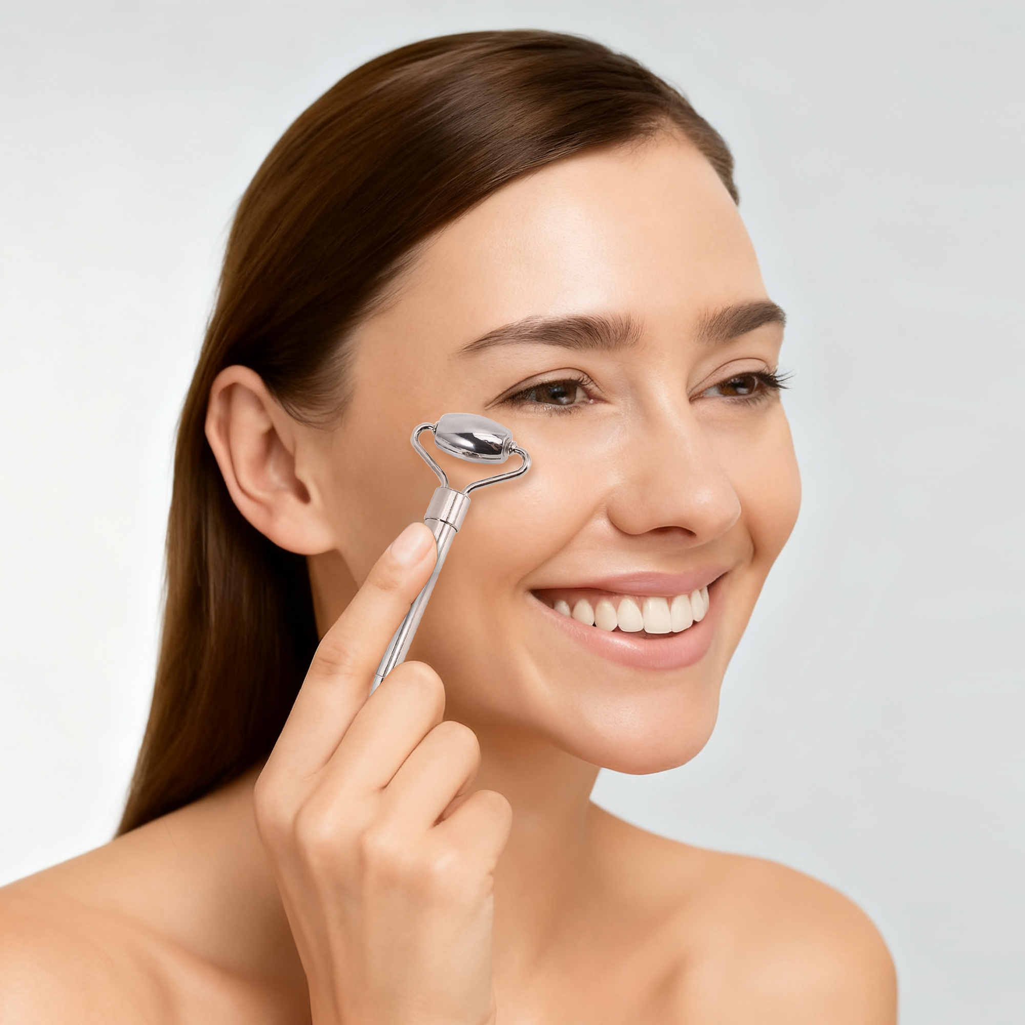 Stainless Steel Facial Roller - Image 6