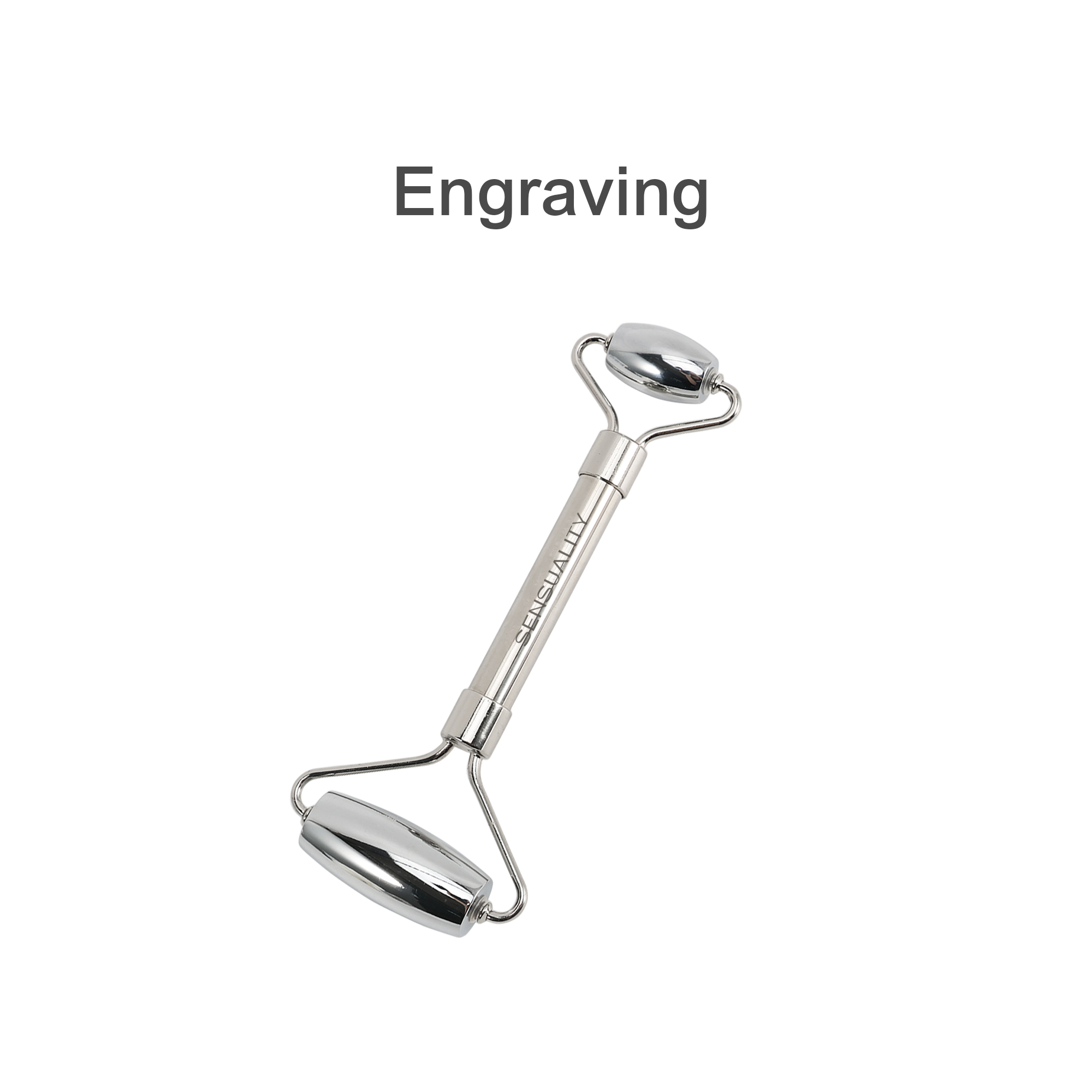 Stainless Steel Facial Roller - Image 3