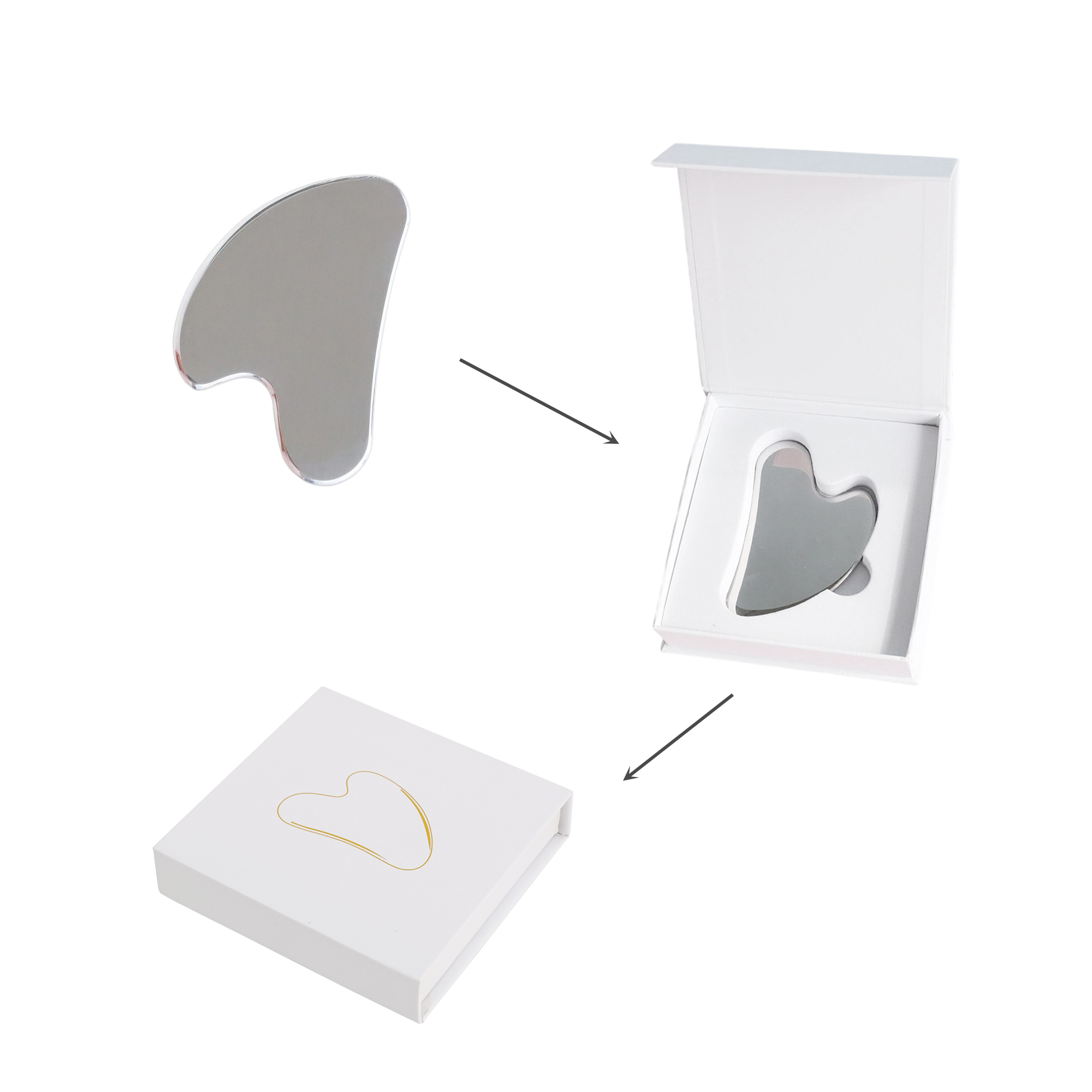 Stainless Steel Gua Sha Massage Tool - Image 6