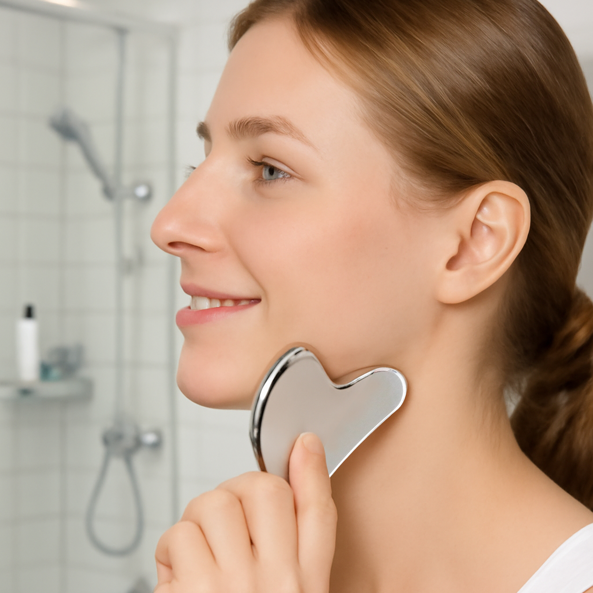 Stainless Steel Gua Sha Massage Tool - Image 8